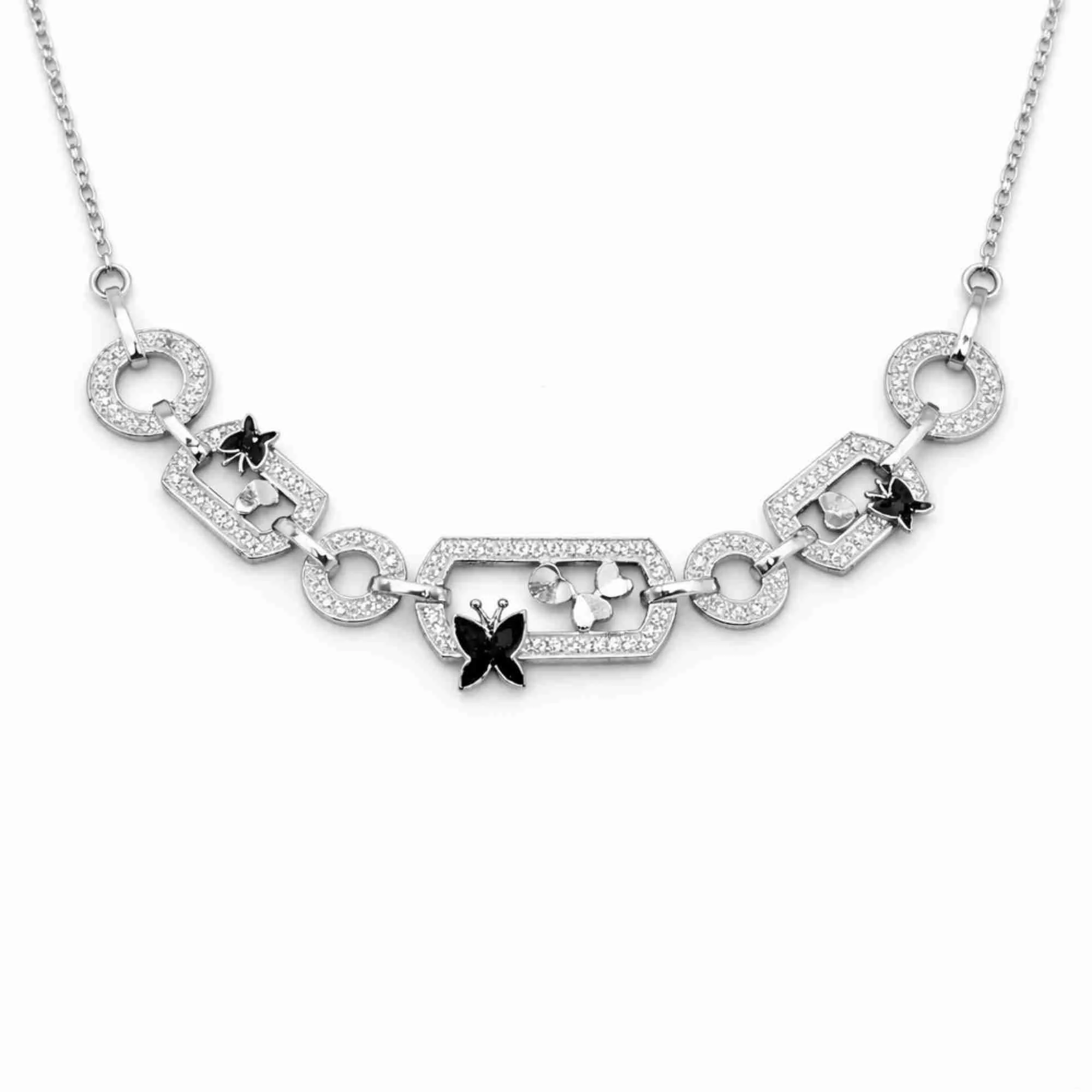 Silver Luxe Butterfly Bracelet - Image 3