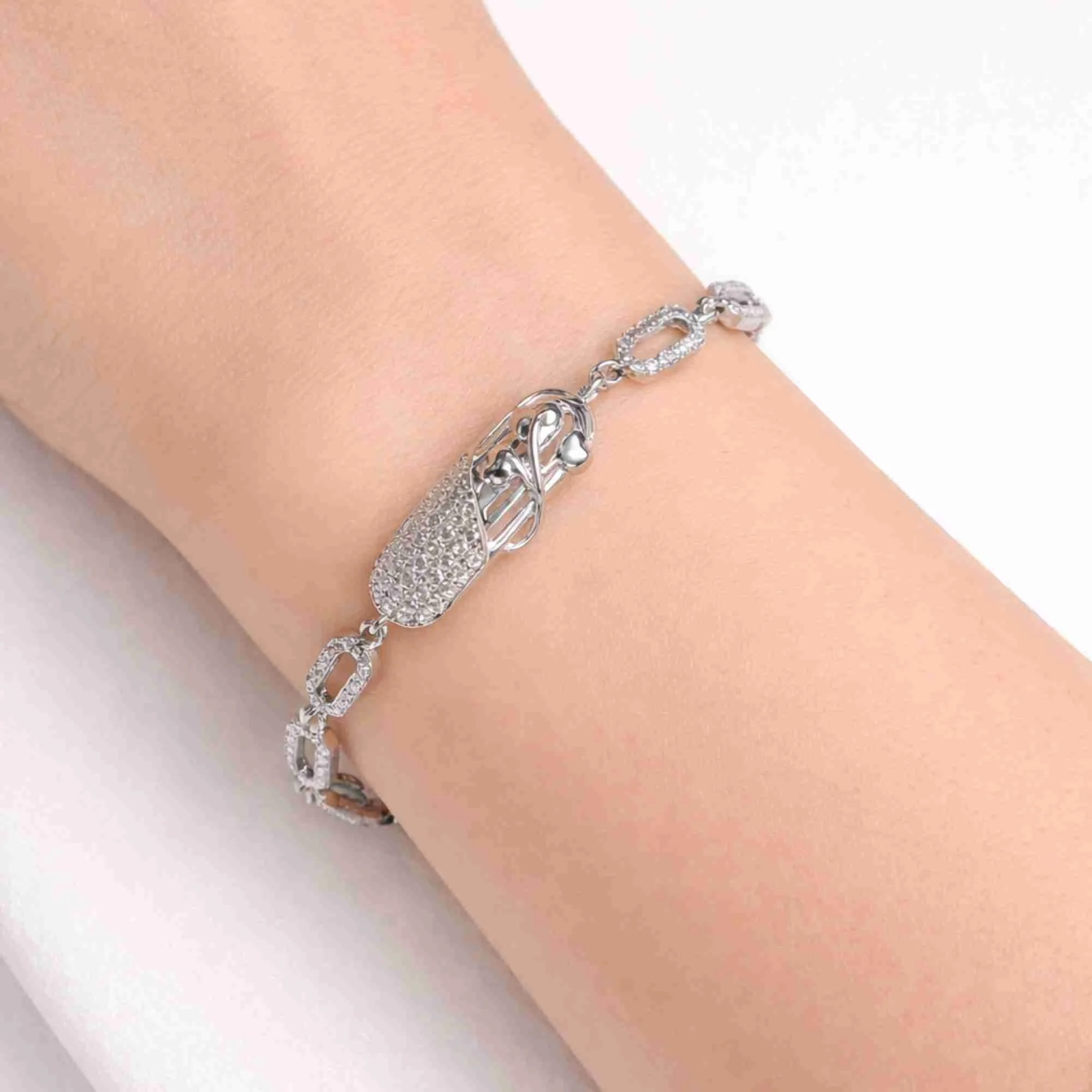 Silver Dazzle Bracelet - Image 2