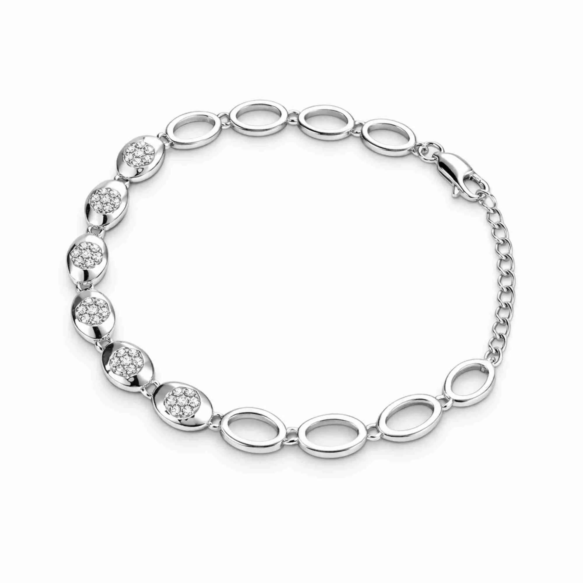 Silver Orbit Spark Bracelet - Image 1
