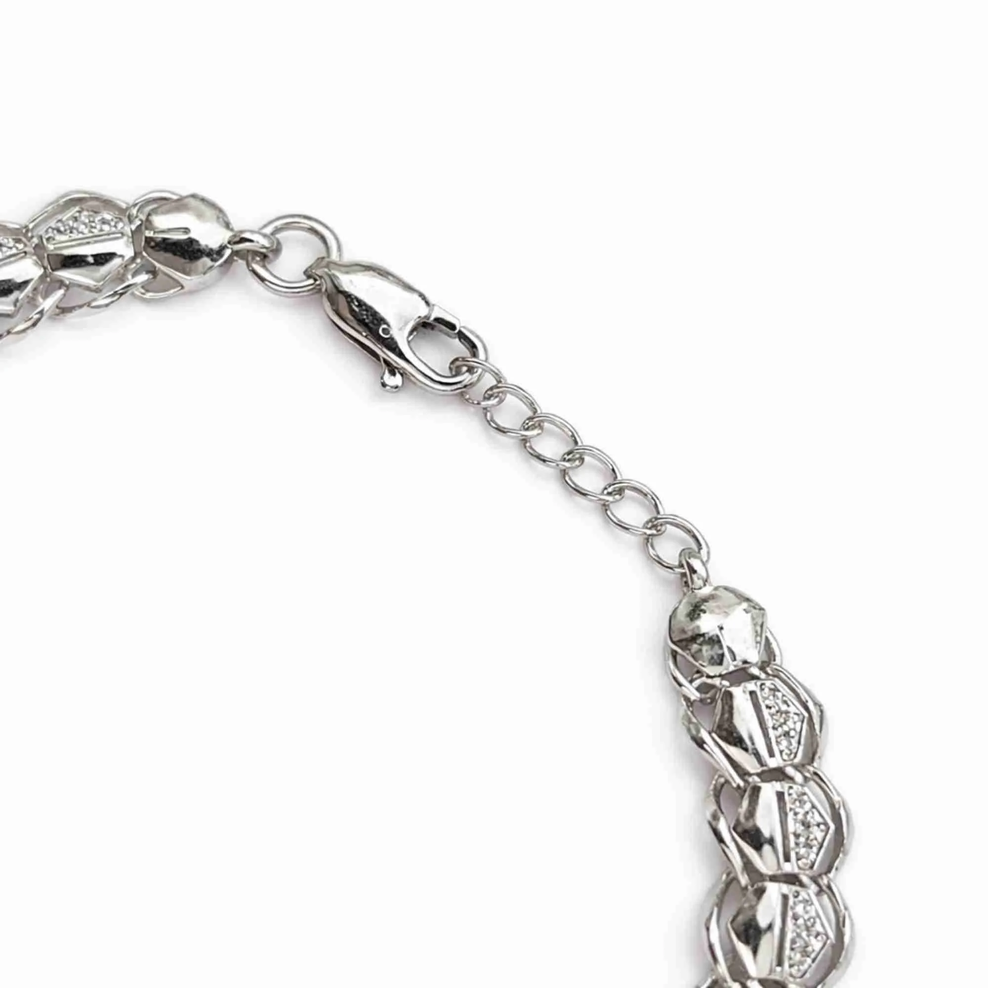 Silver Bold Spark Bracelet - Image 4