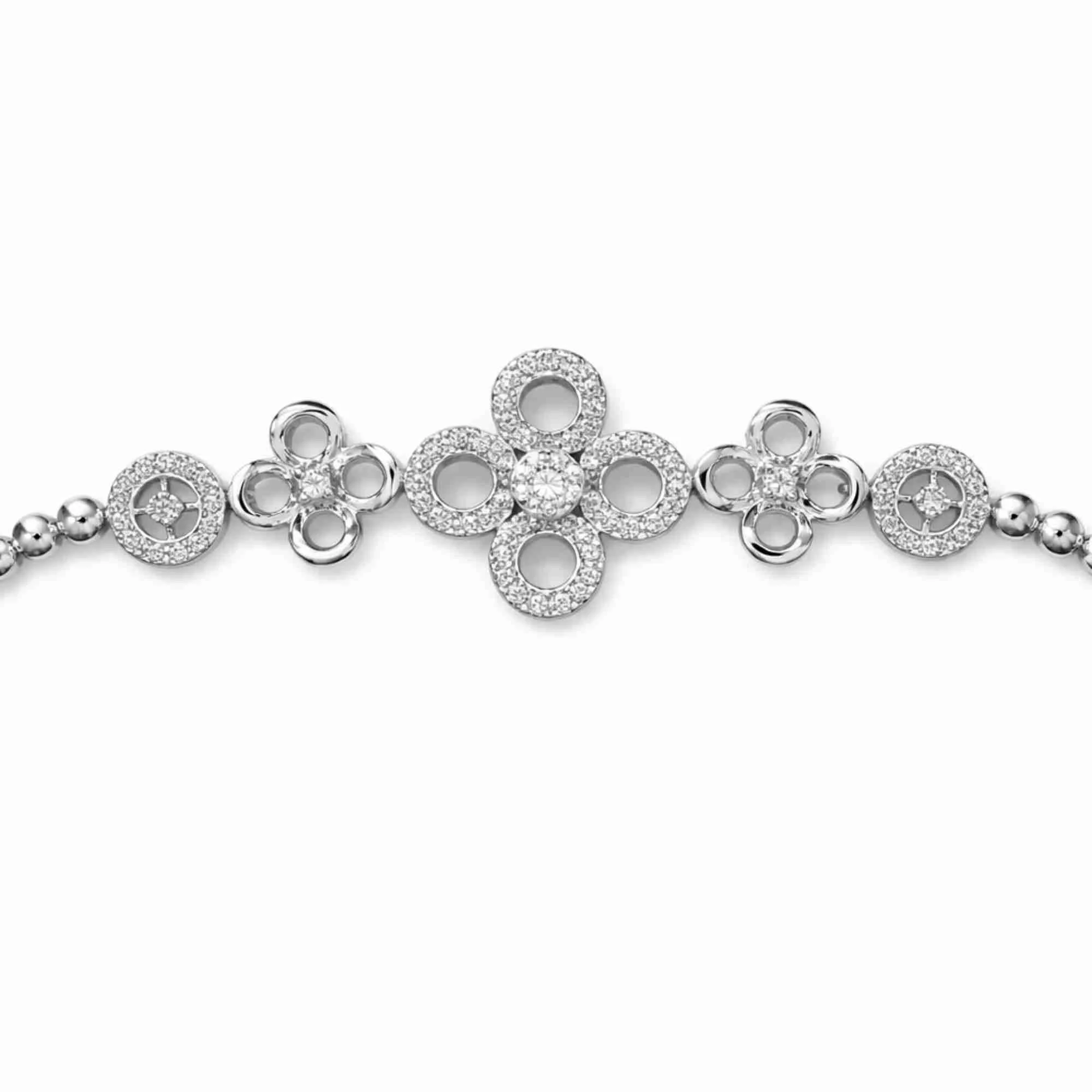Silver Petal Spark Bracelet - Image 3