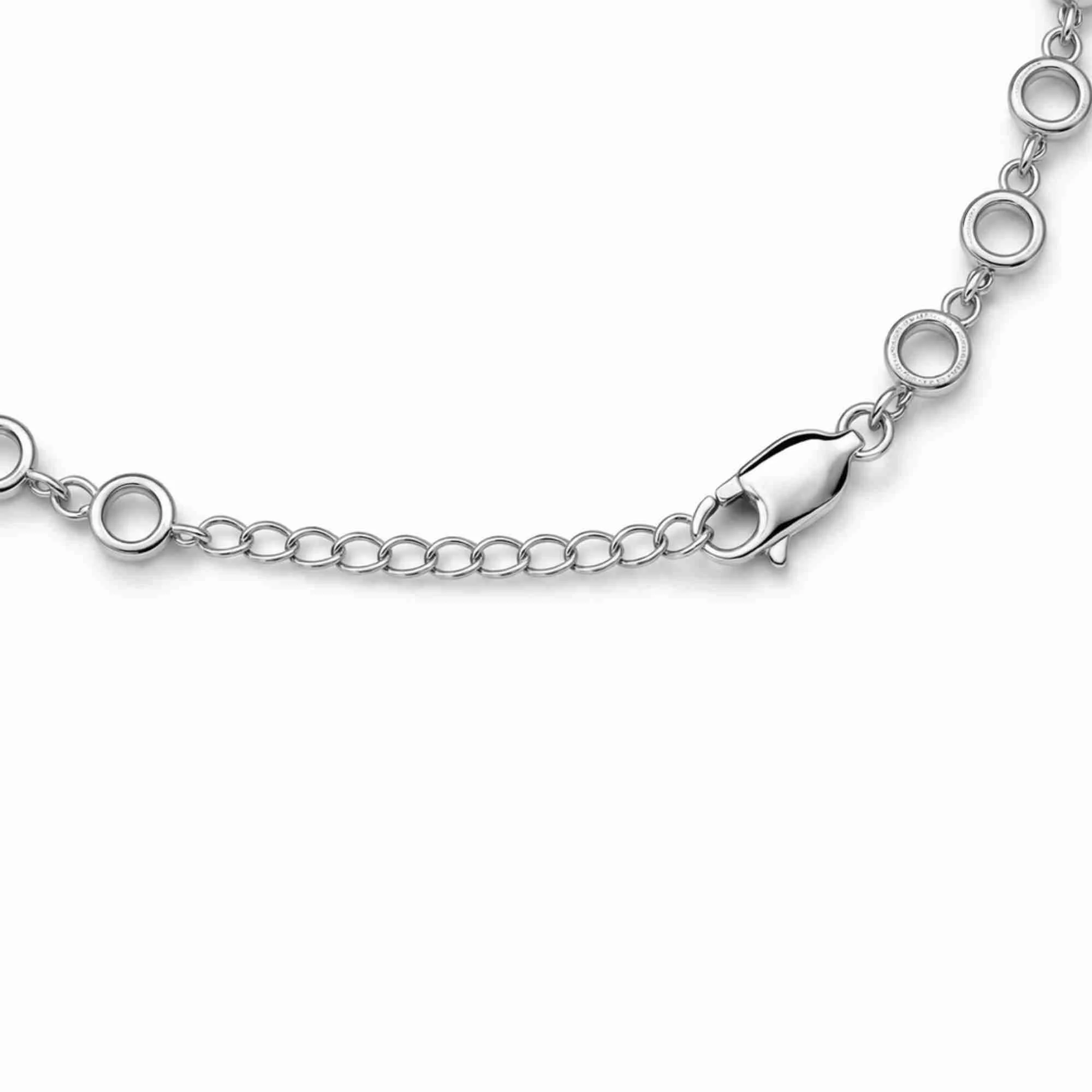 Silver Orbit Halo Bracelet - Image 4