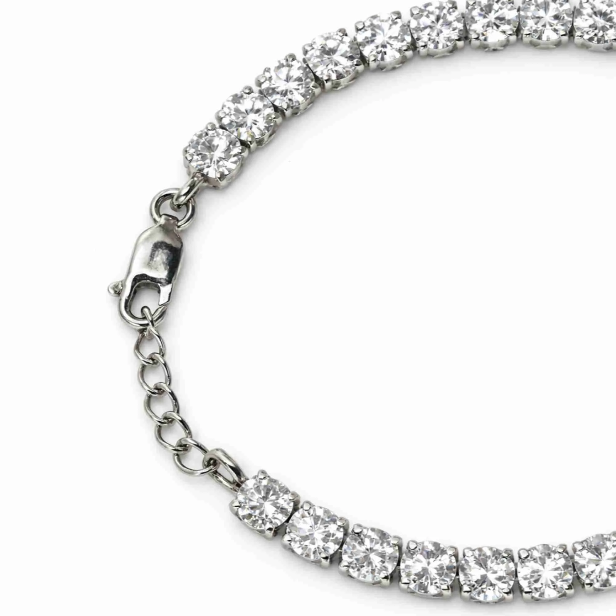 Silver Tennis Spark Bracelet - Image 4