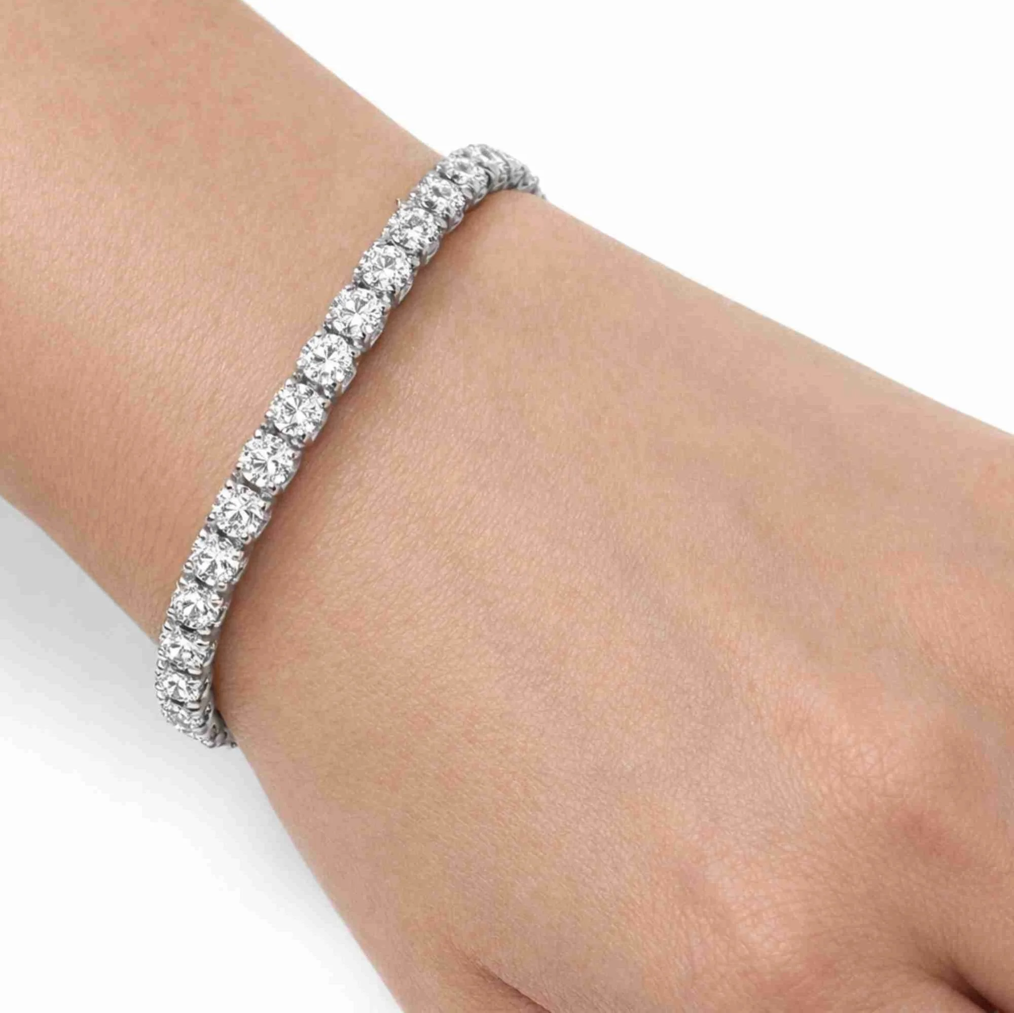Silver Tennis Spark Bracelet - Image 2