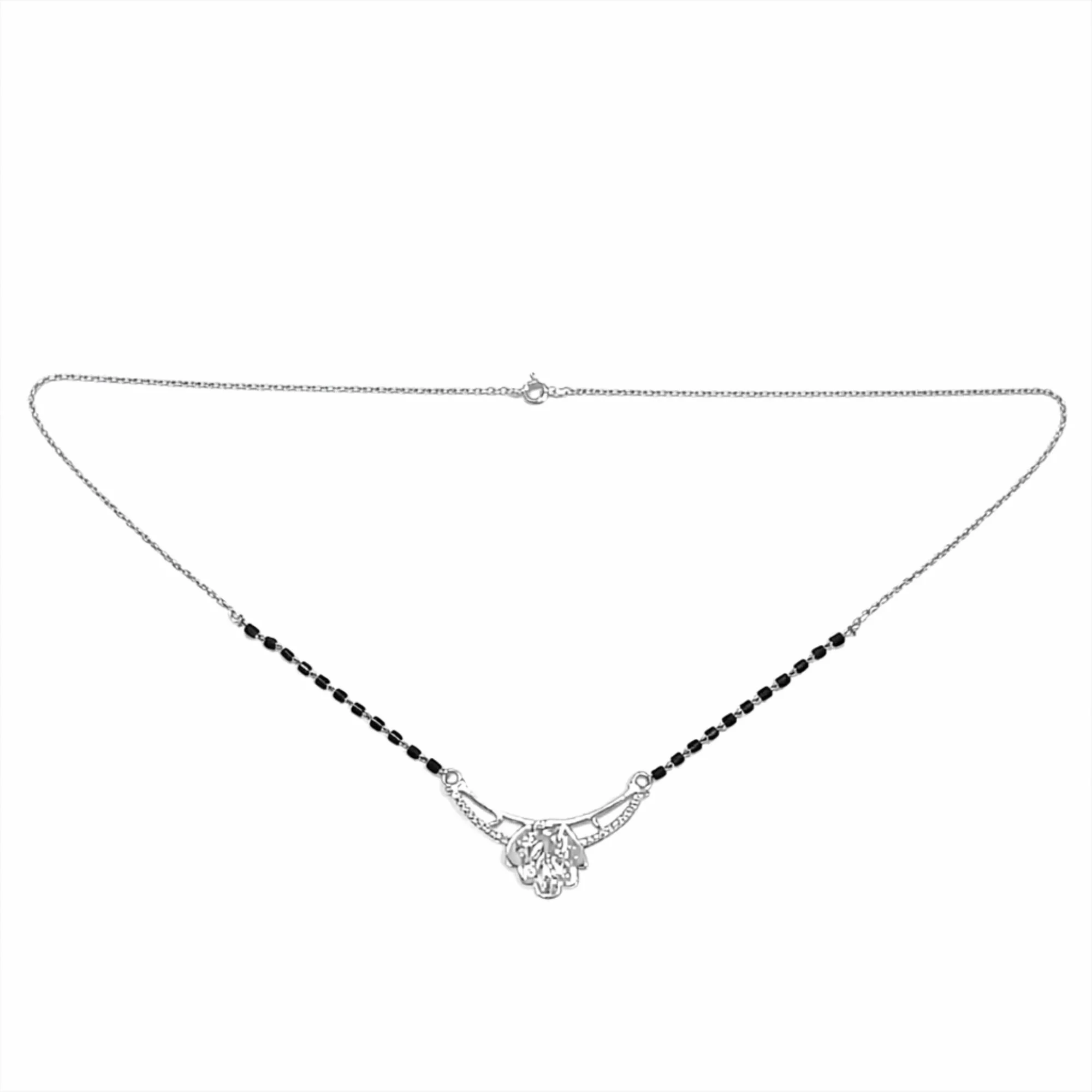 Silver Nature Grace Mangalsutra - Image 4