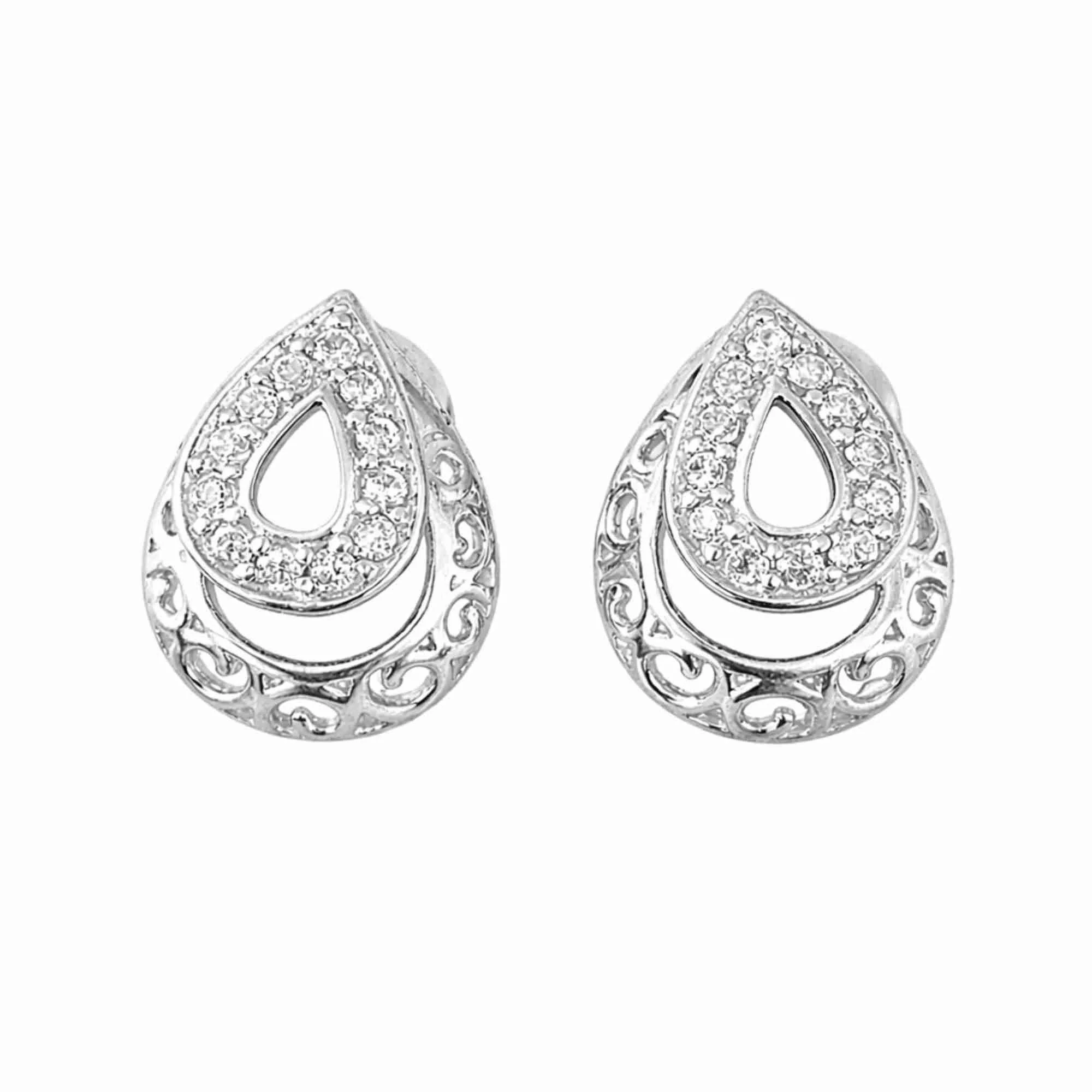 Silver Twilight Luxe Earrings