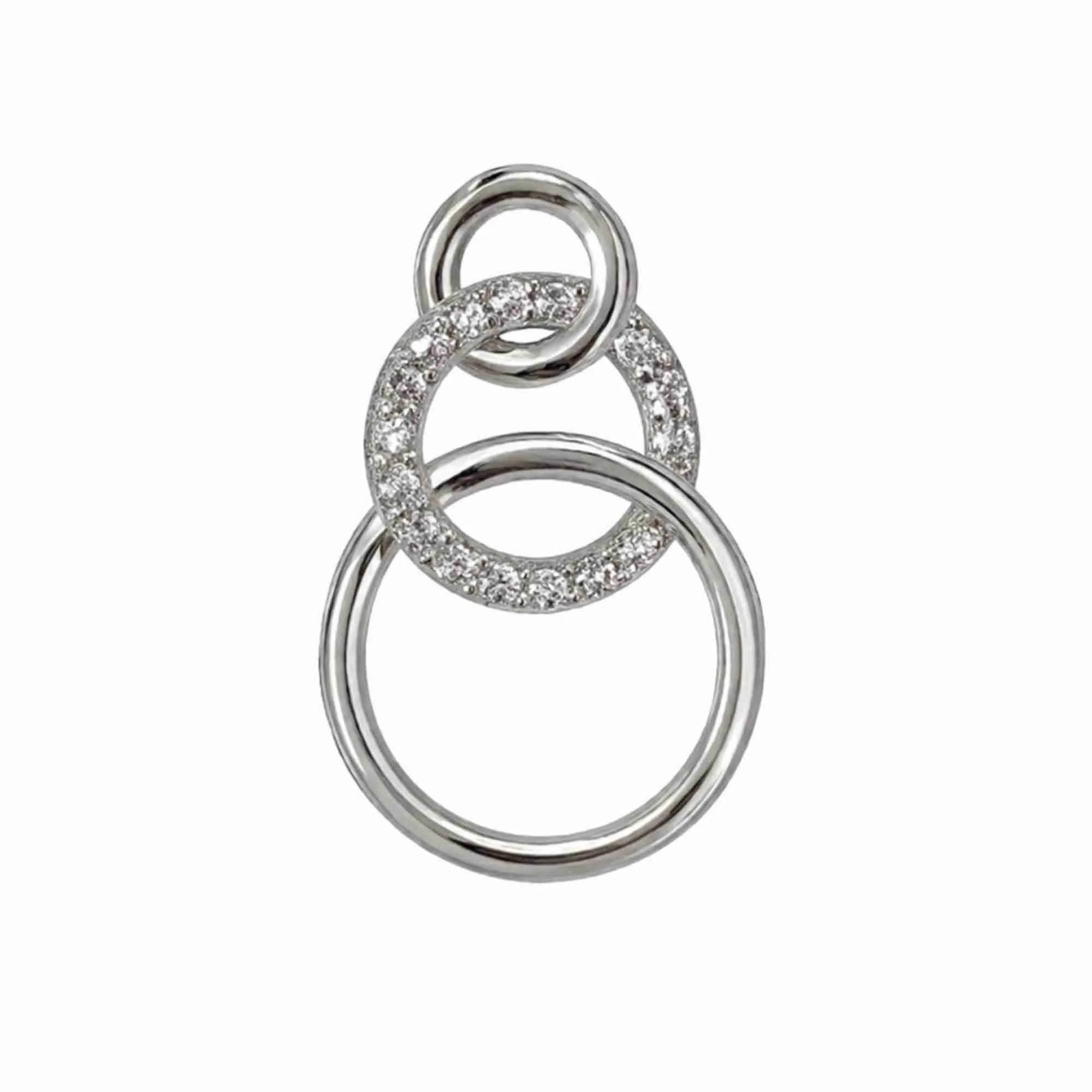 Silver Circle of Grace Pendant