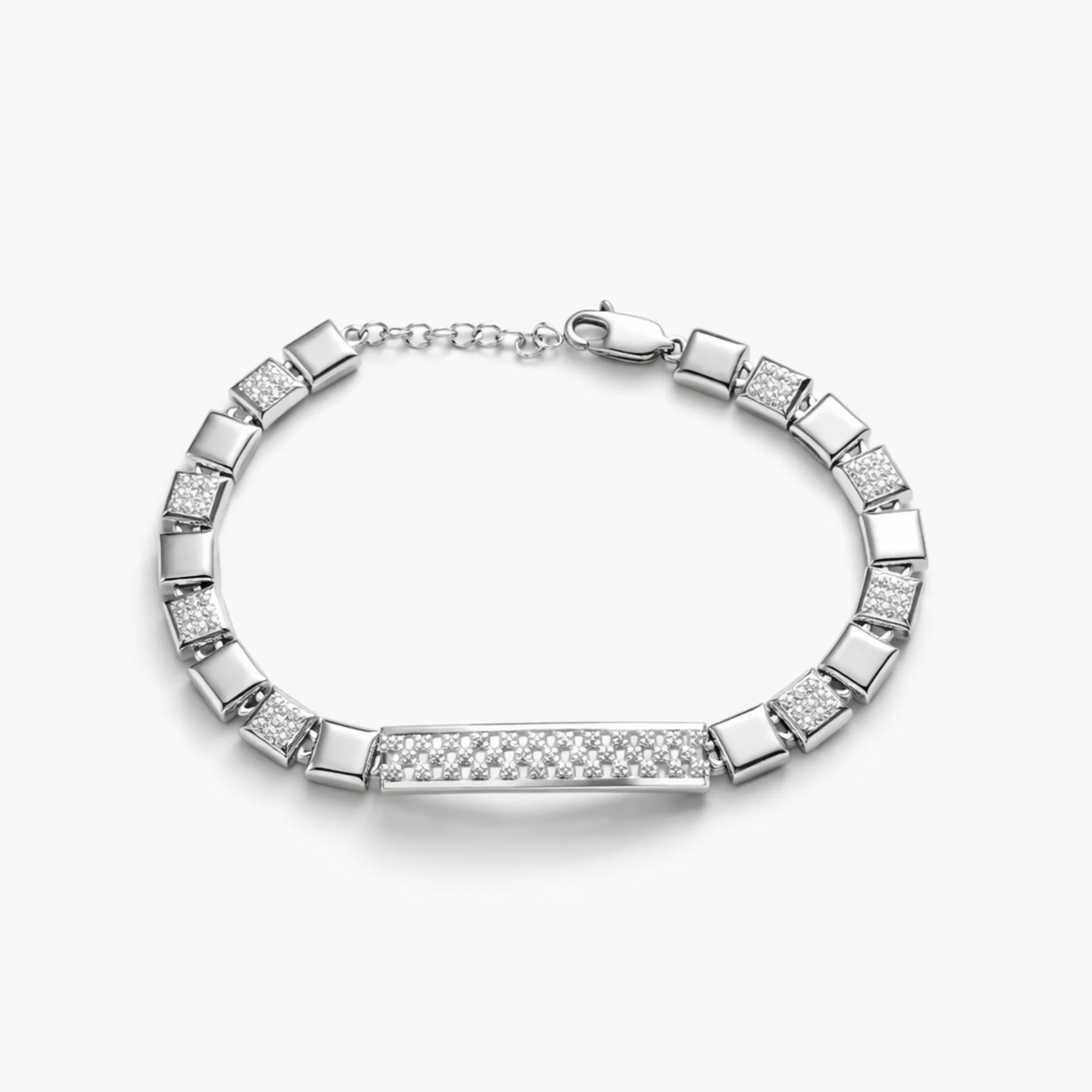 Silver Nova Shine Link Bracelet