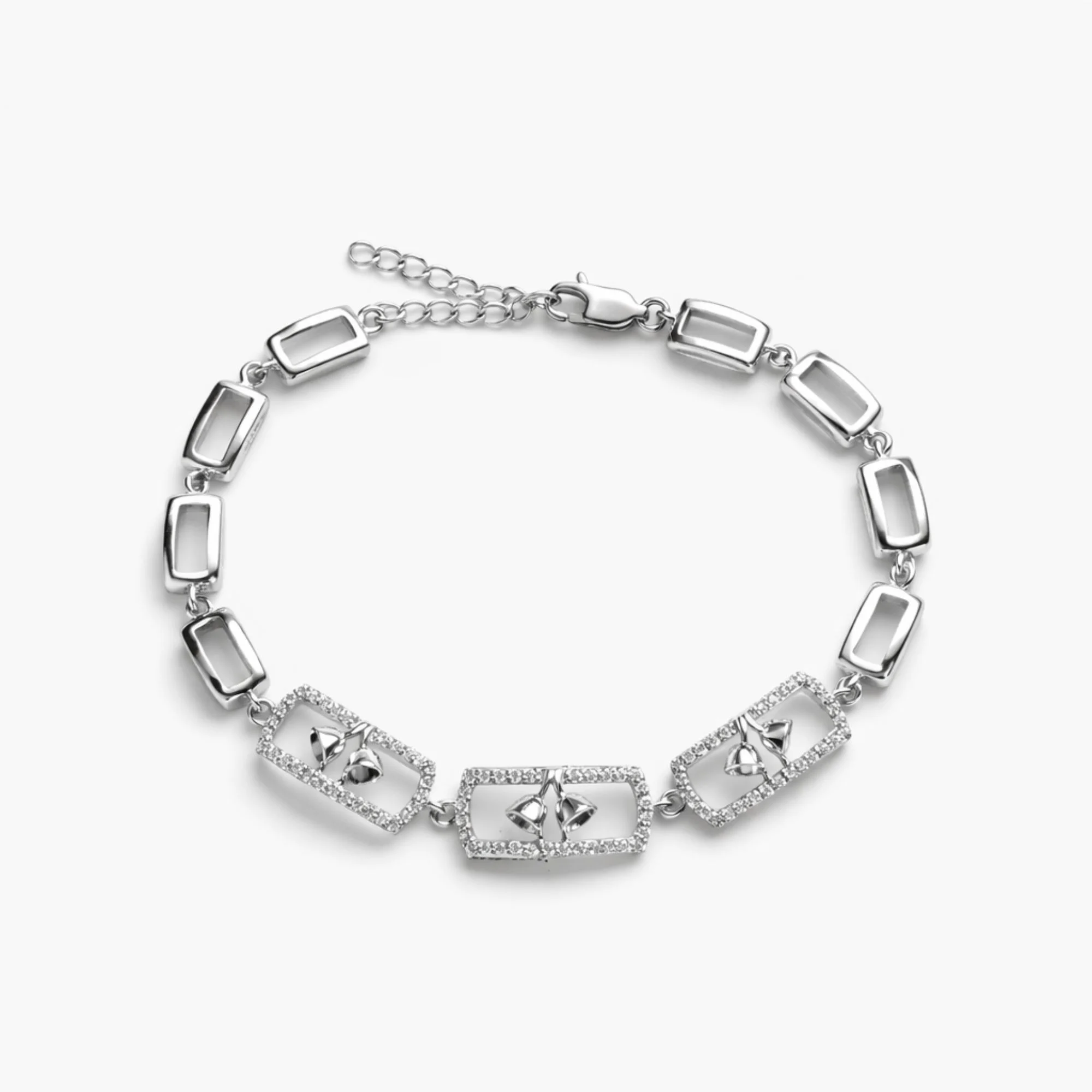 Silver Blossom Luxe Bracelet