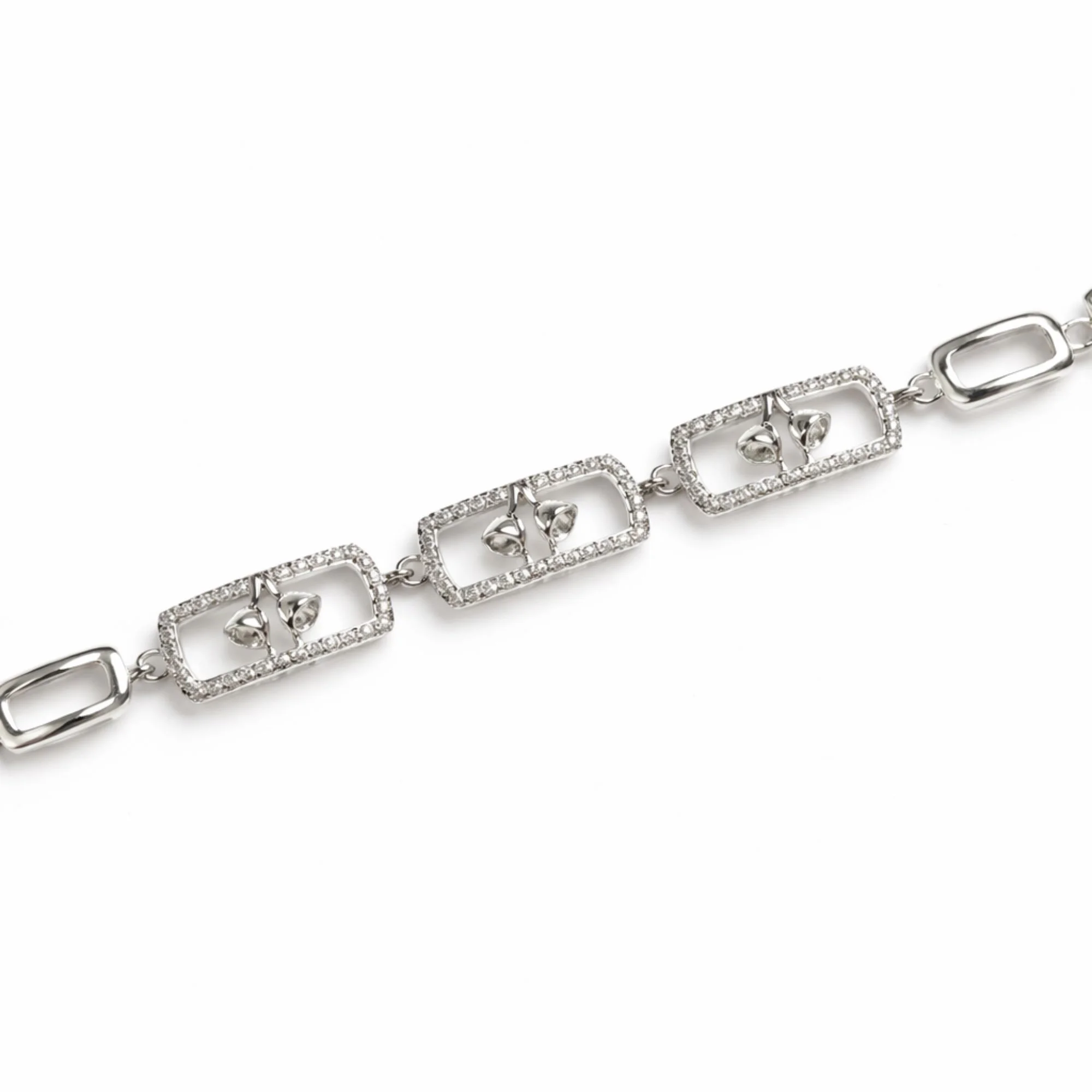 Silver Blossom Luxe Bracelet - Image 3