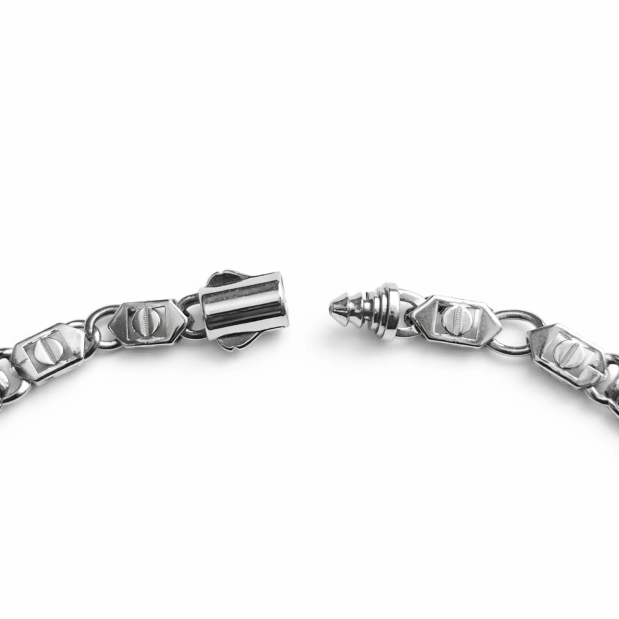 Silver Titan Link Luxe Bracelet - Image 4
