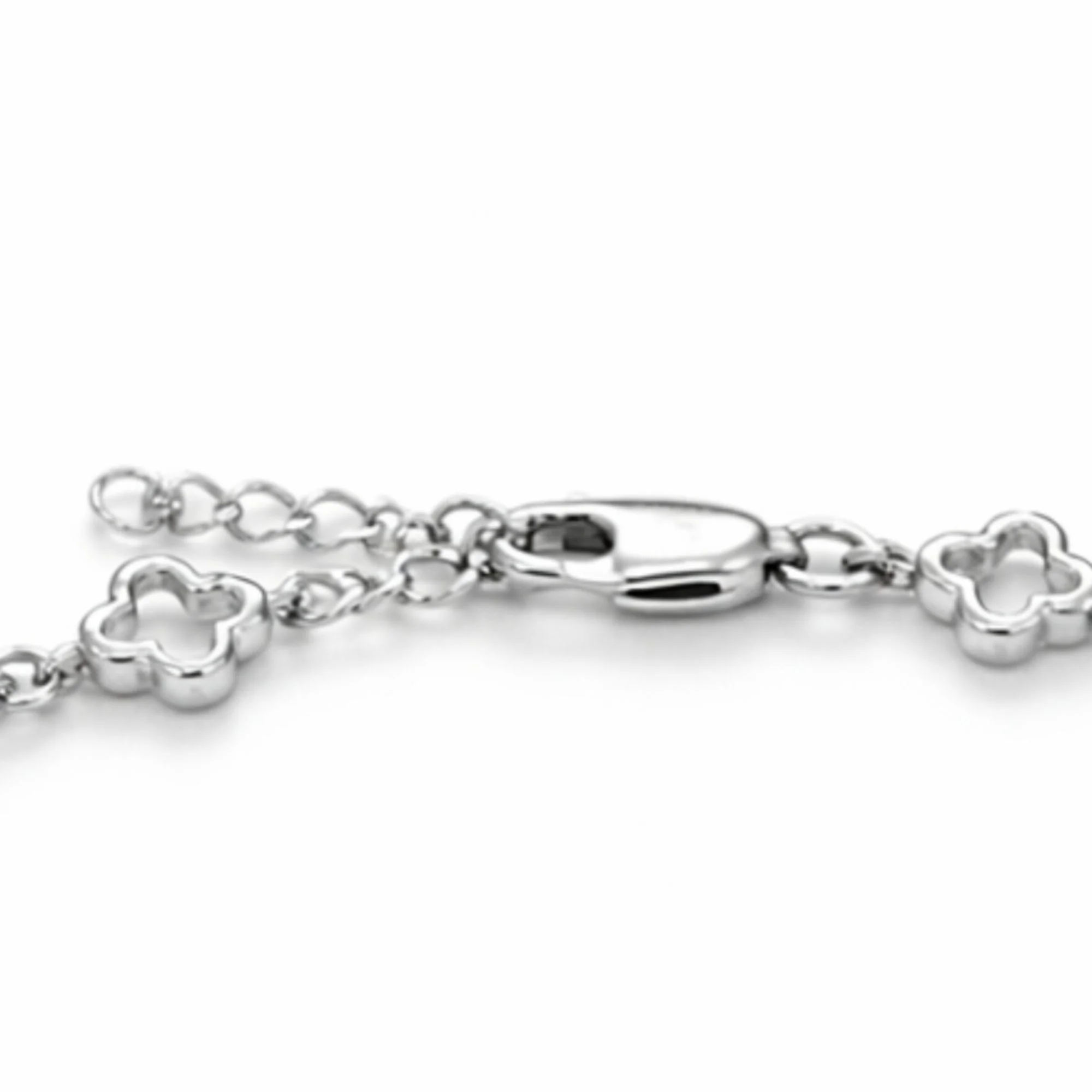 Silver Clover Luxe Spark Bracelet - Image 4