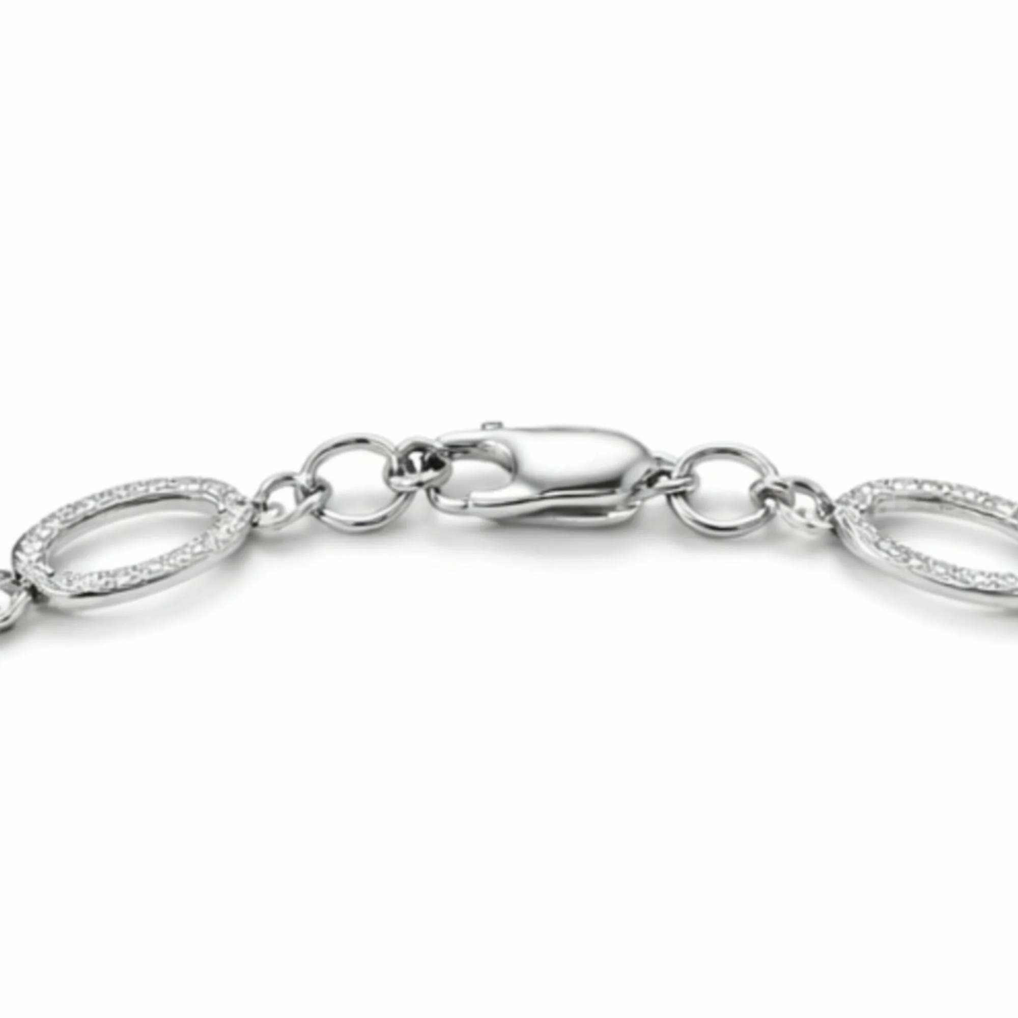Silver Grace Petal Crystal Bracelet - Image 4