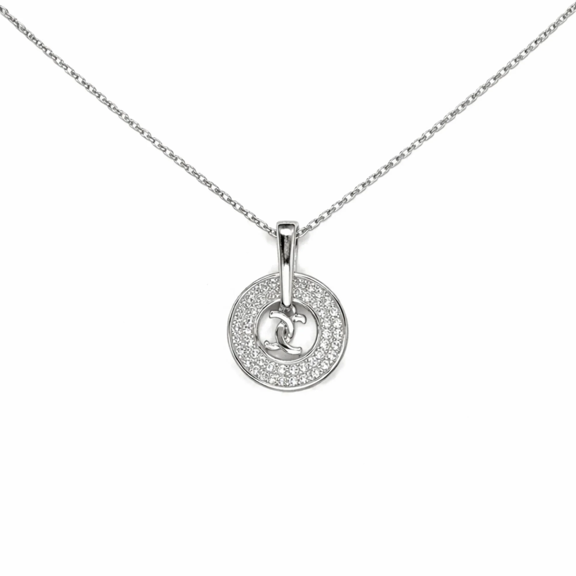 Silver Icon Halo chain pendant Chain & Pendant