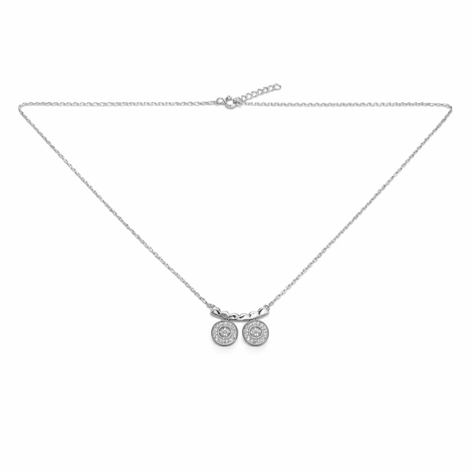 Silver Twin Charm chain pendant Chain & Pendant - Image 4