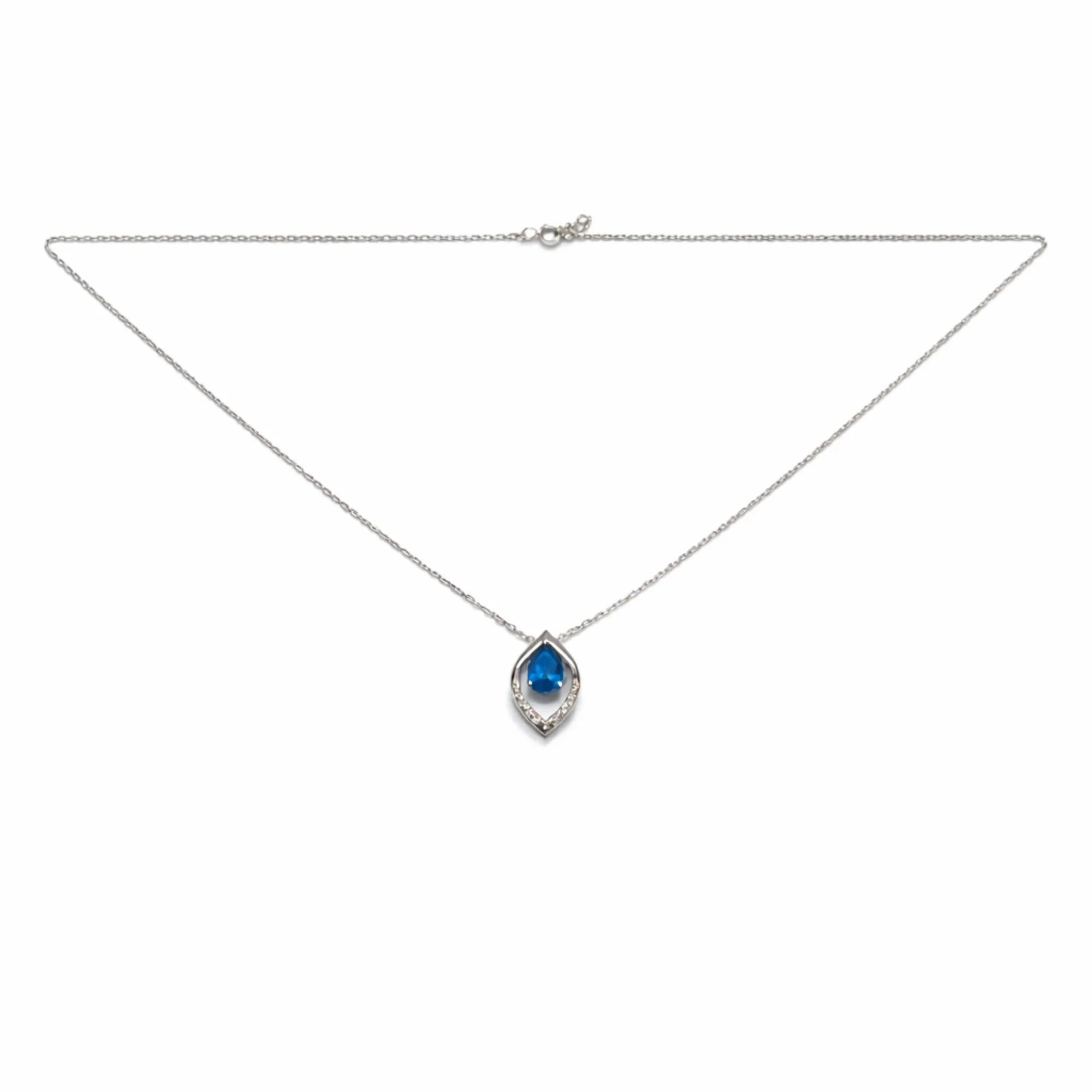 Silver Ocean Glow chain pendant Chain & Pendant - Image 4