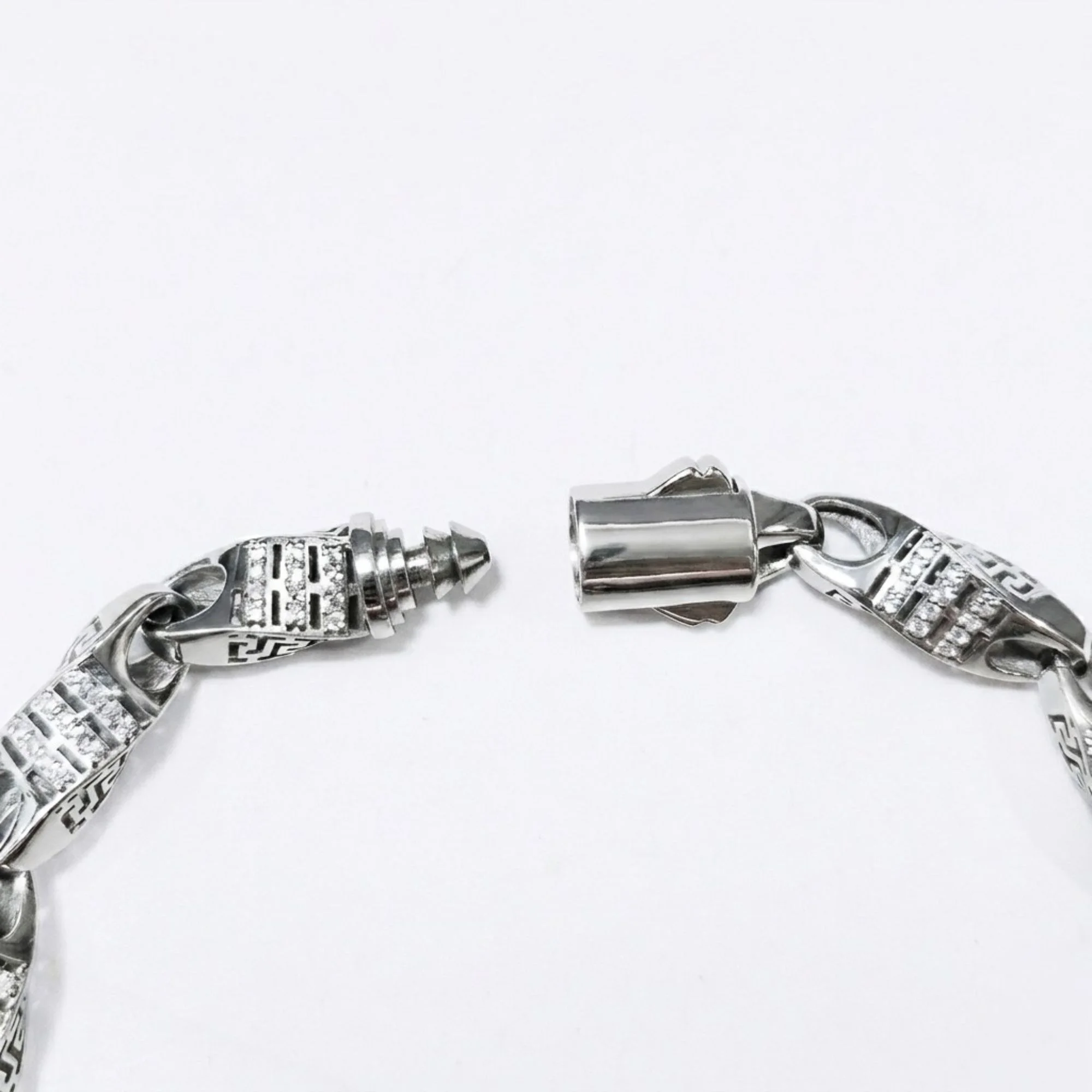 Silver Elite Link Bracelet Men's Bracelet - Image 4