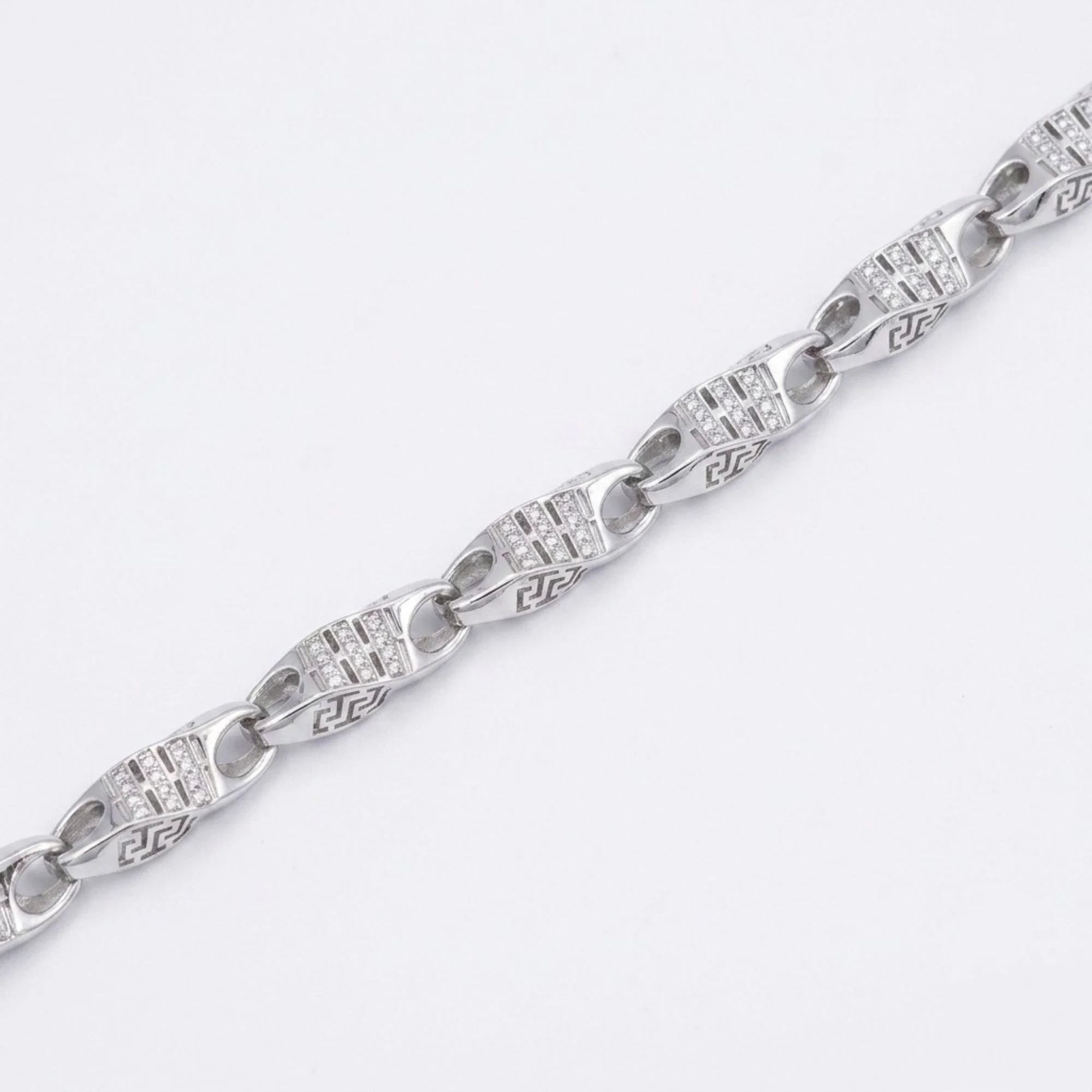 Silver Elite Link Bracelet Men's Bracelet - Image 3