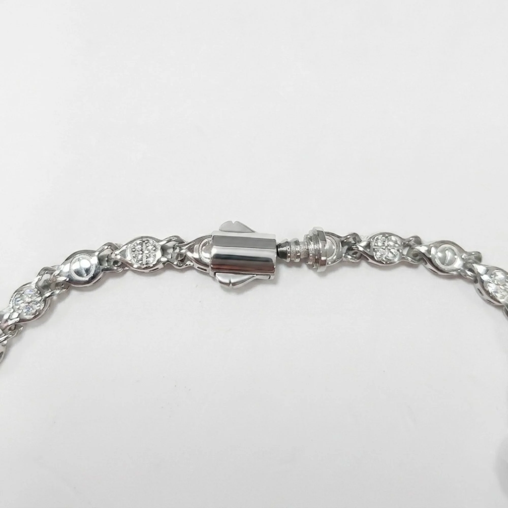 Silver Vibe Chain Bracelet Men's Bracelet - Image 4