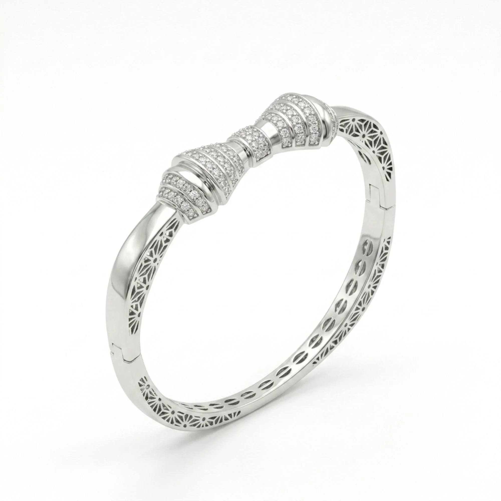 Silver Bow Tie Kada - Image 3