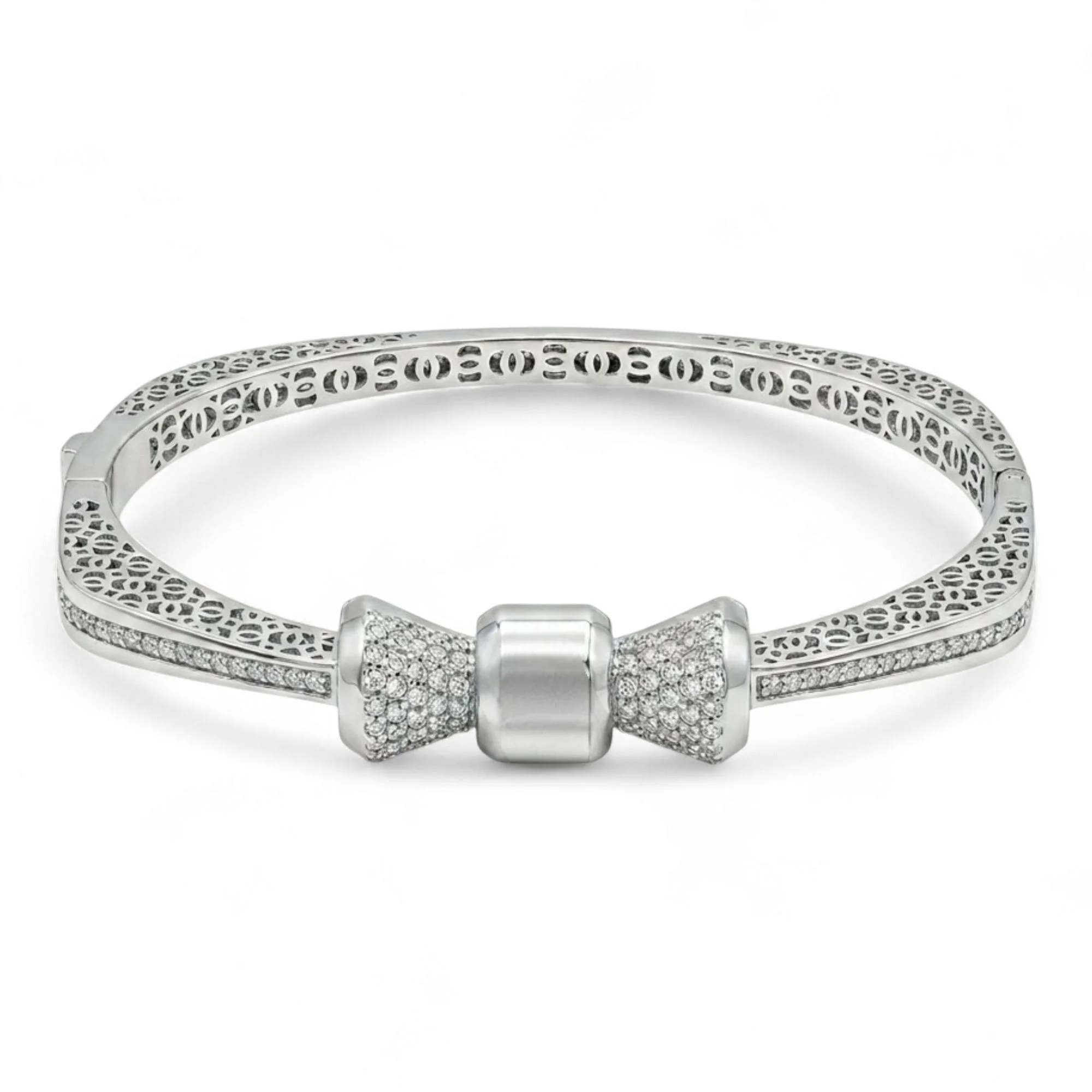 Silver Infinity Knot Kada