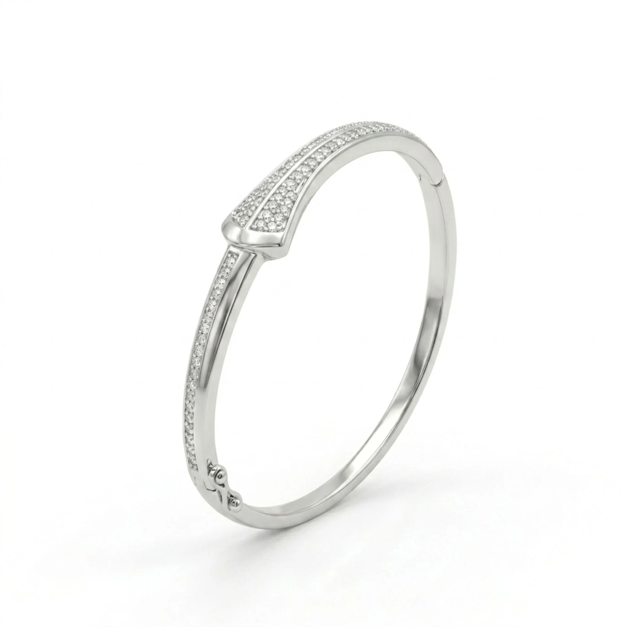 Silver Tapered Arrow Kada - Image 3