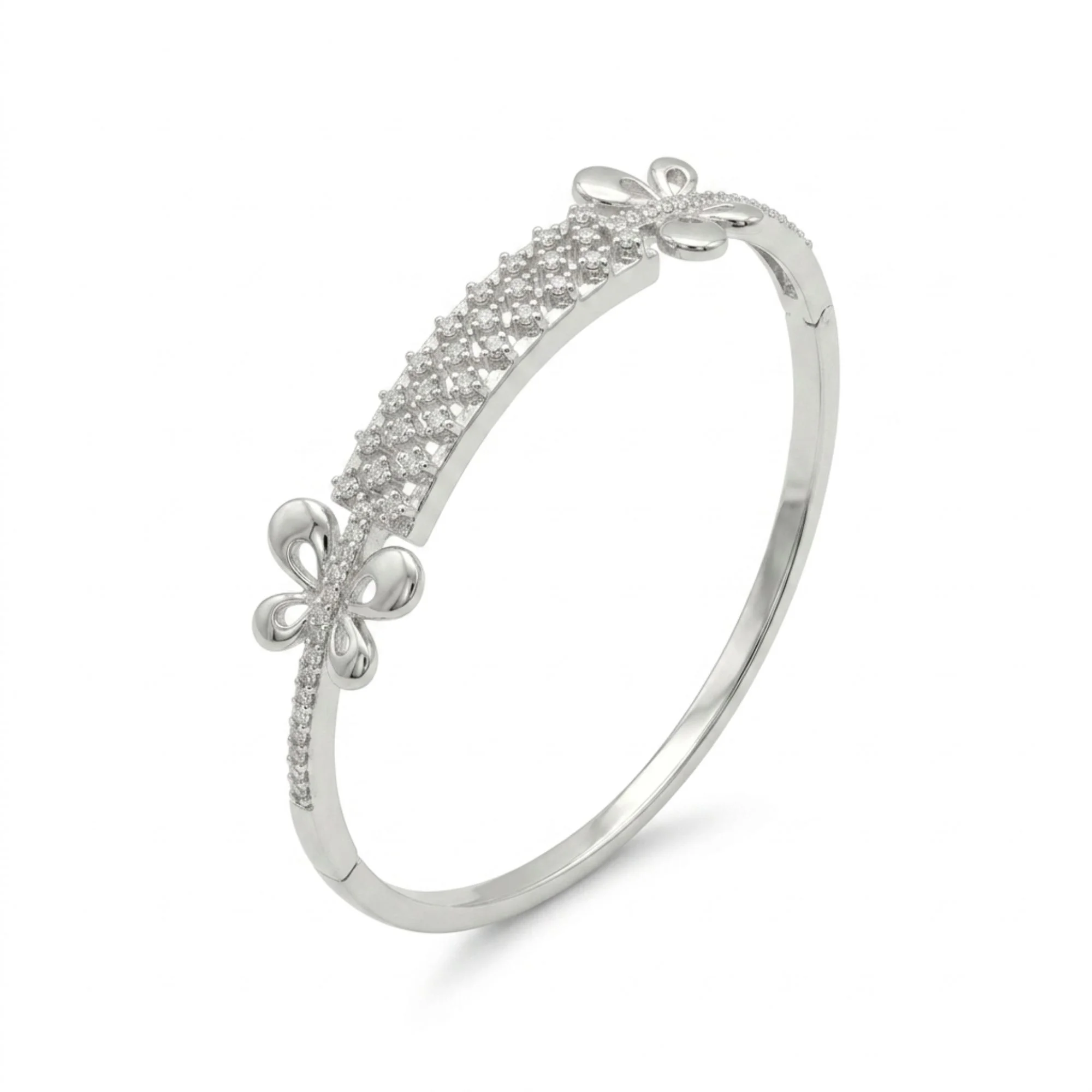 Silver Butterfly Garden Kada - Image 3