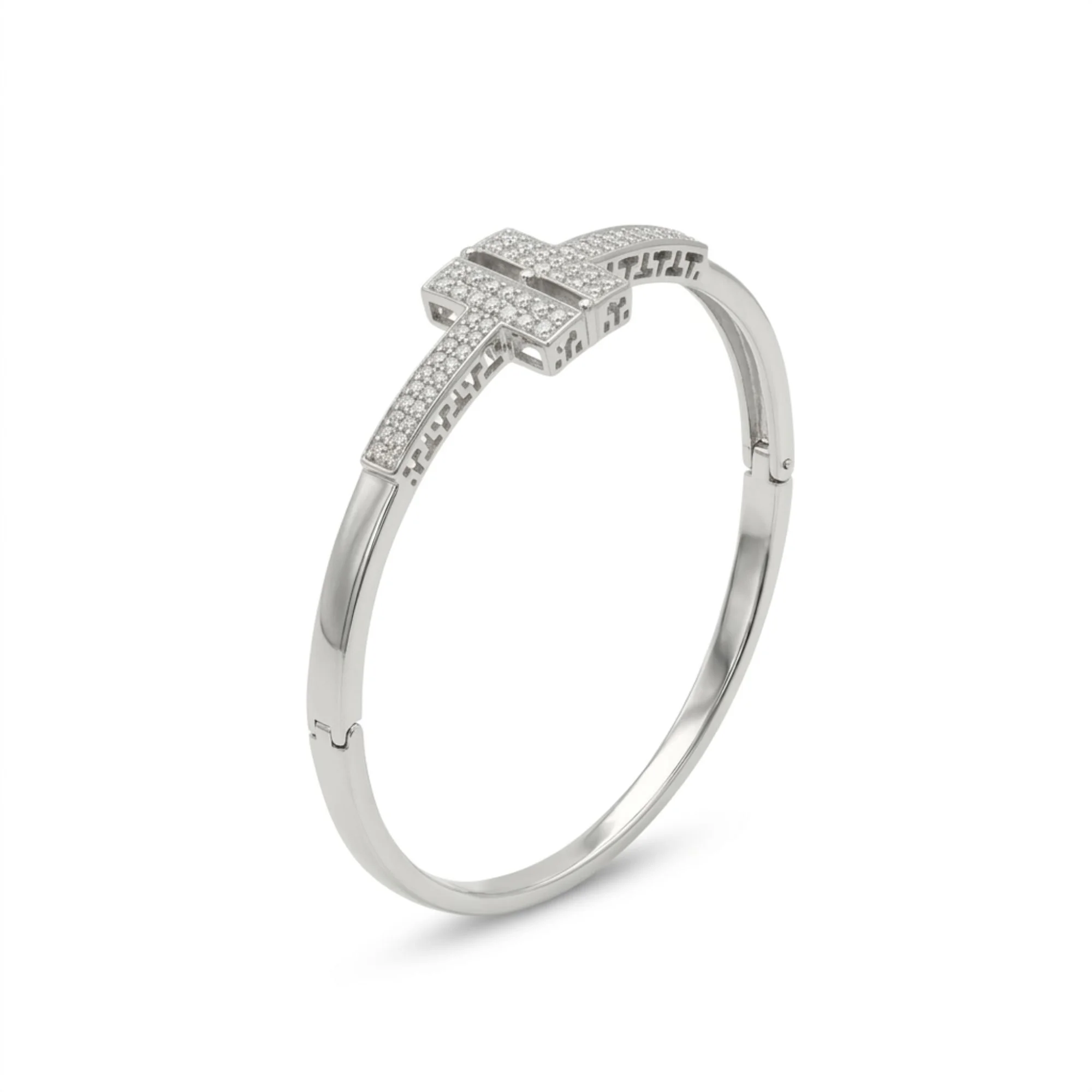 Silver Parallel Bar Kada - Image 3