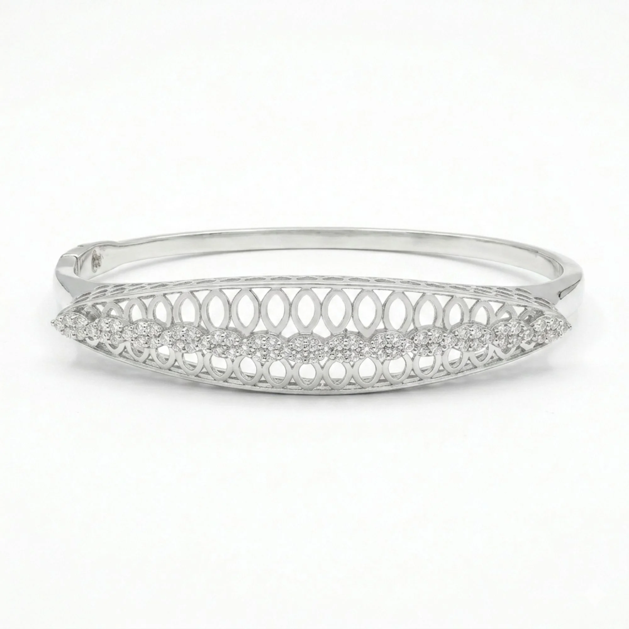Silver Victorian Style Kada