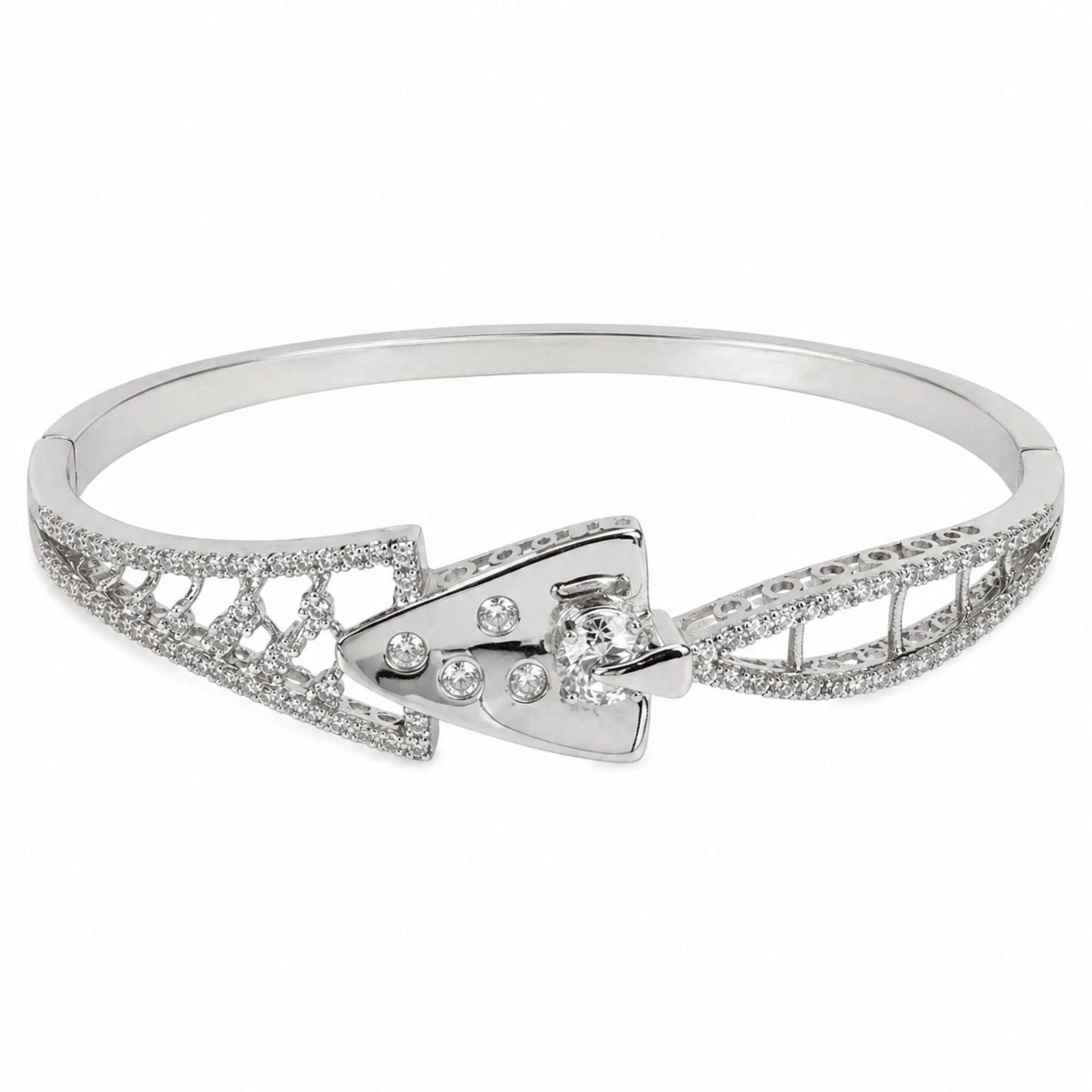 Silver Spearhead Statement Kada
