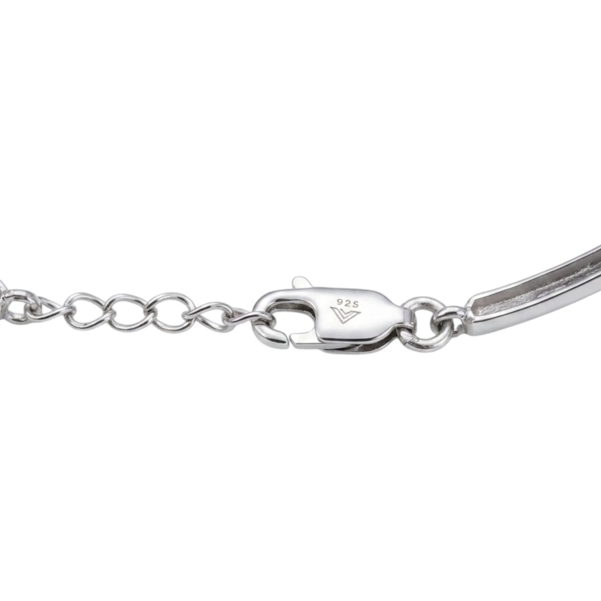 Silver Floral Plaque Kada - Image 4