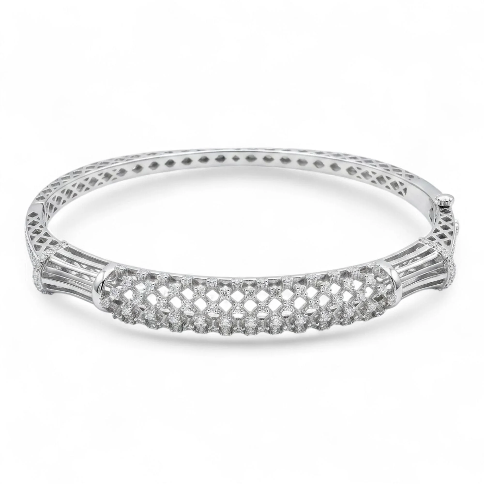 Silver Virelle Crown Kada