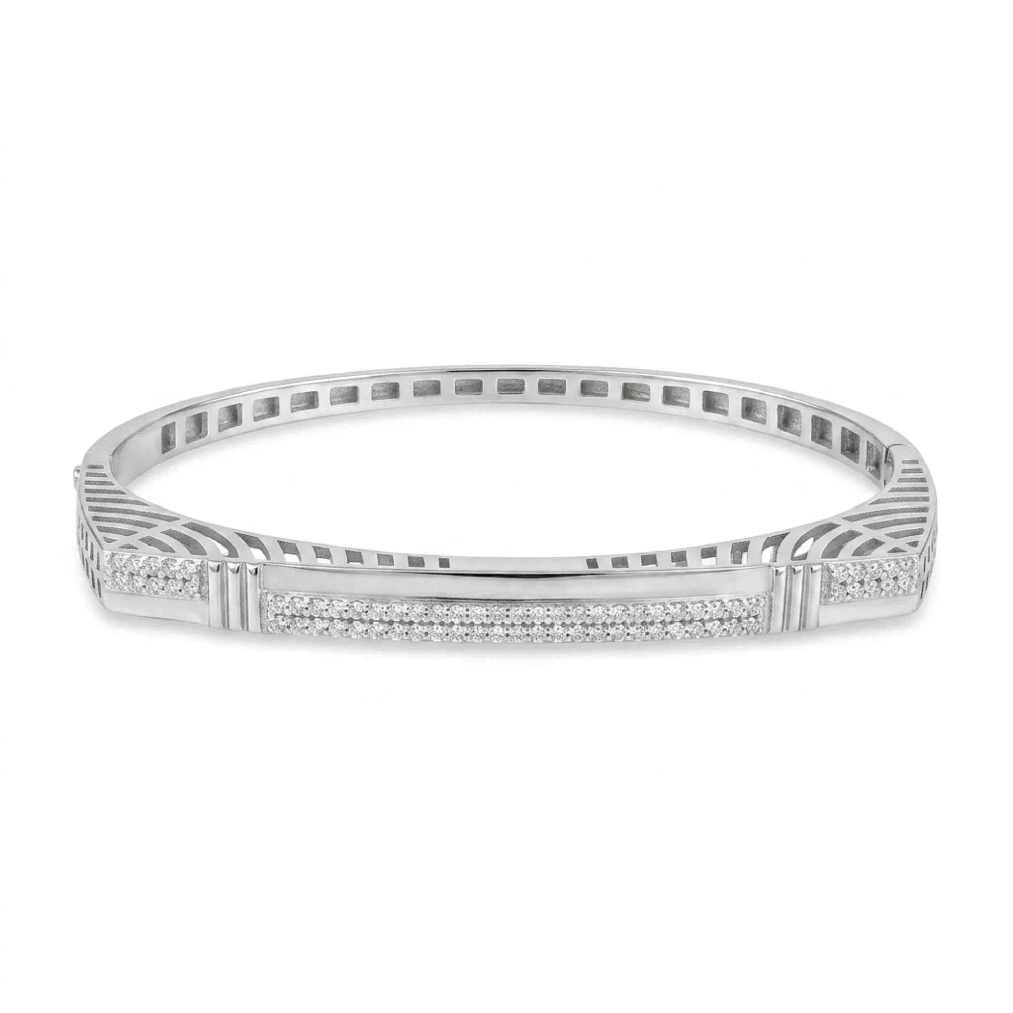 Silver Slim Bar Kada