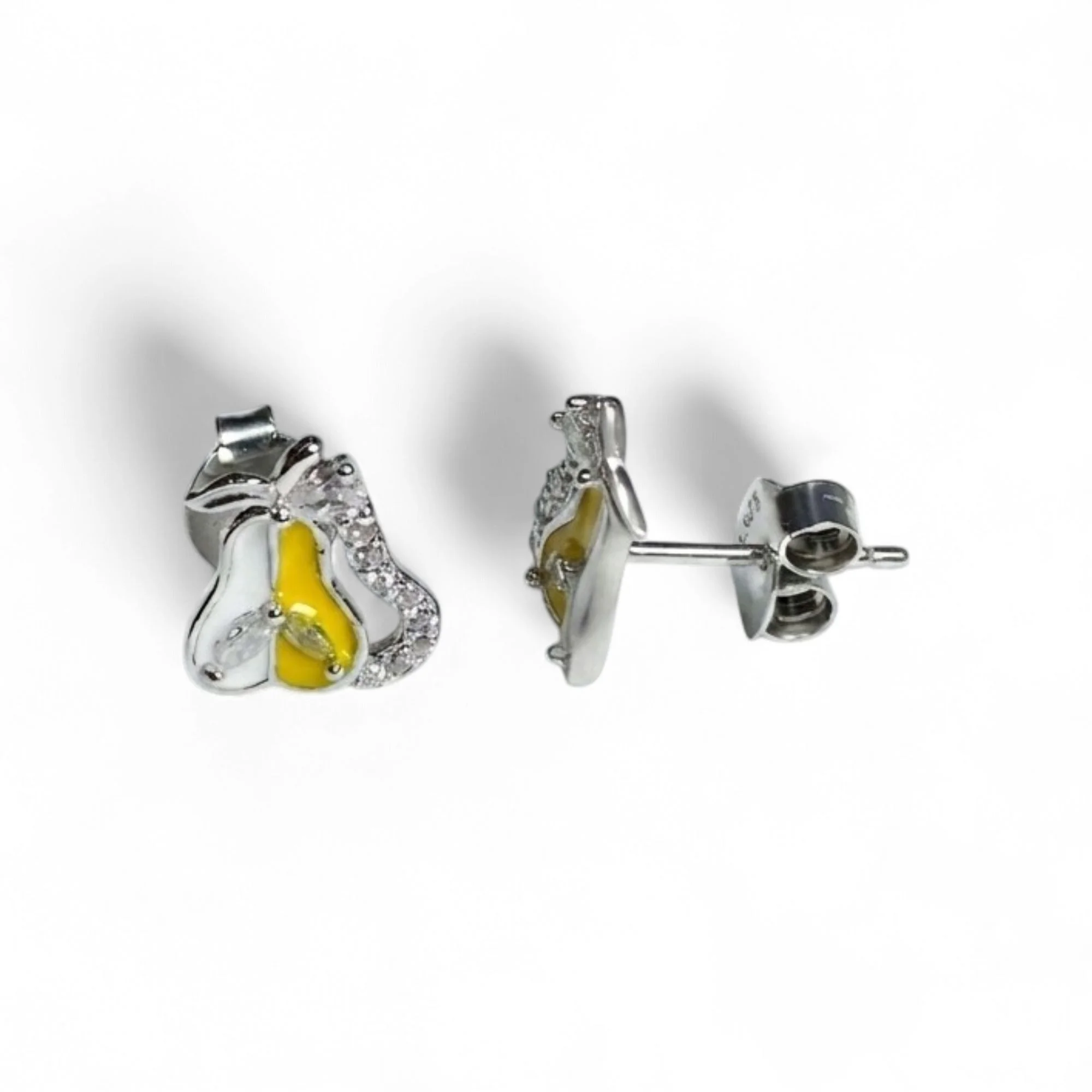 Silver Honey Bell Kid's Earrings