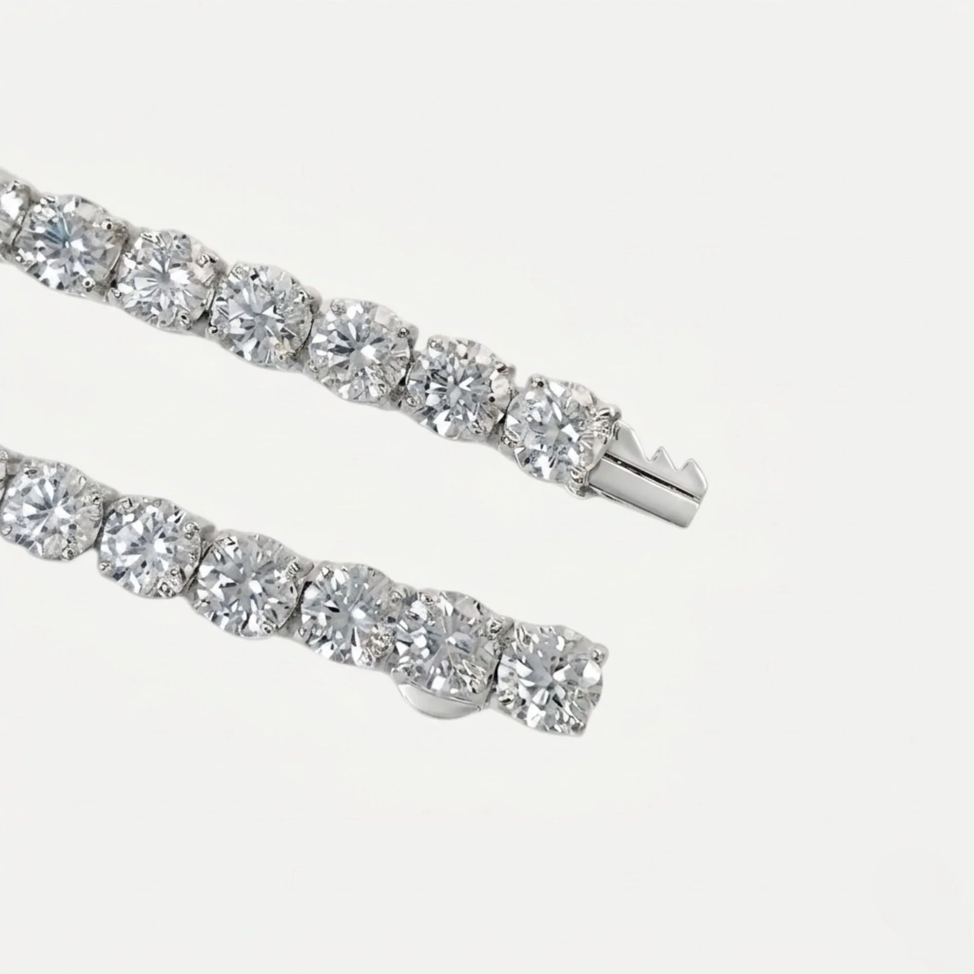 Silver Classic Tennis Men's Chain - Image 3