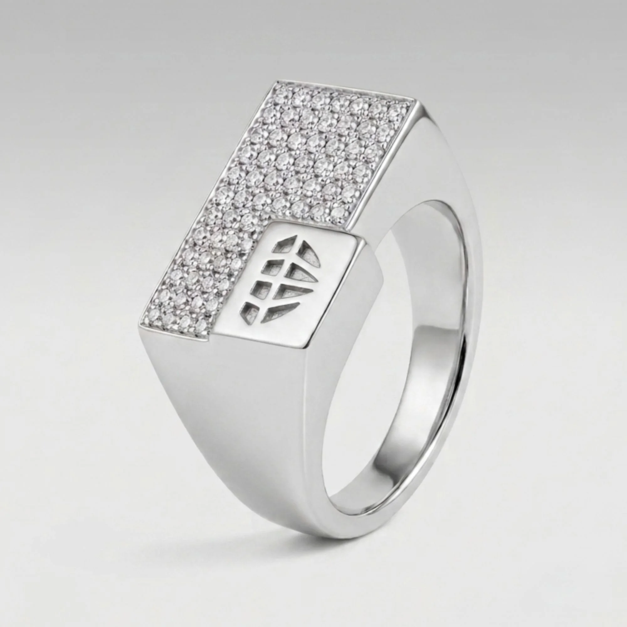 Silver Elite Luxe Men's Ring