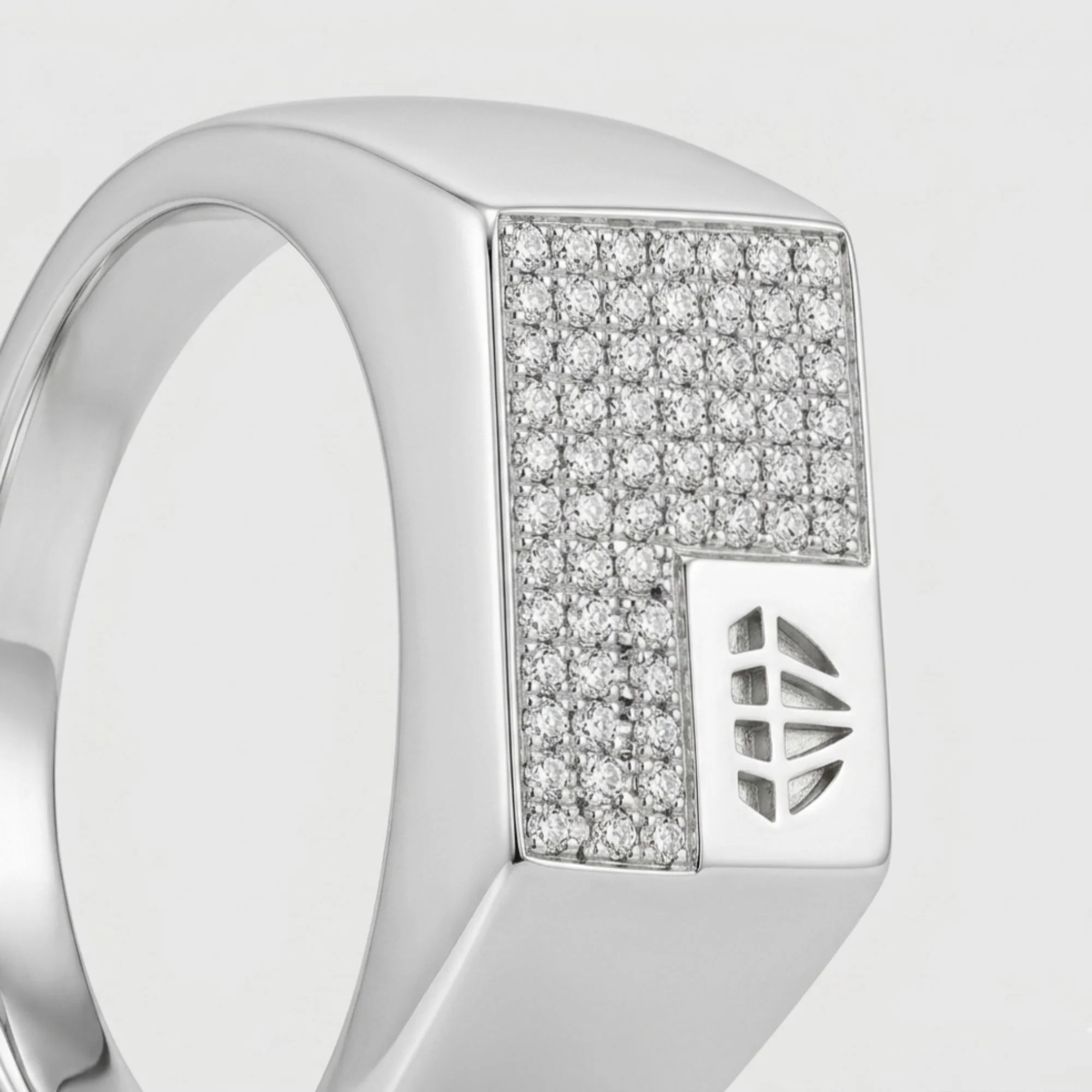 Silver Elite Luxe Men's Ring - Image 3