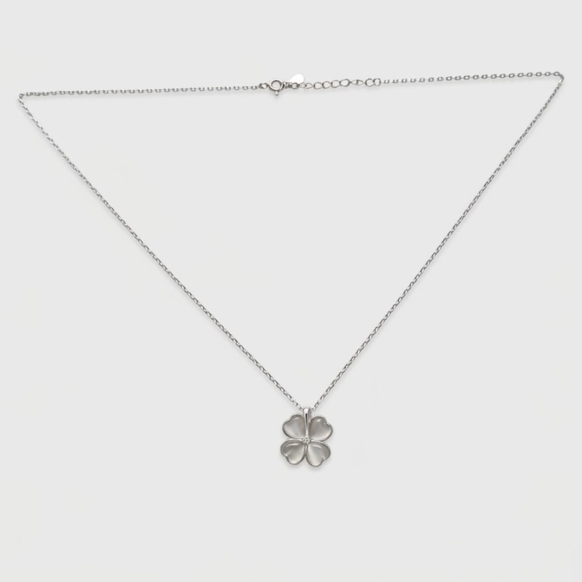 Silver Eternal Bloom Chain & Pendant - Image 4