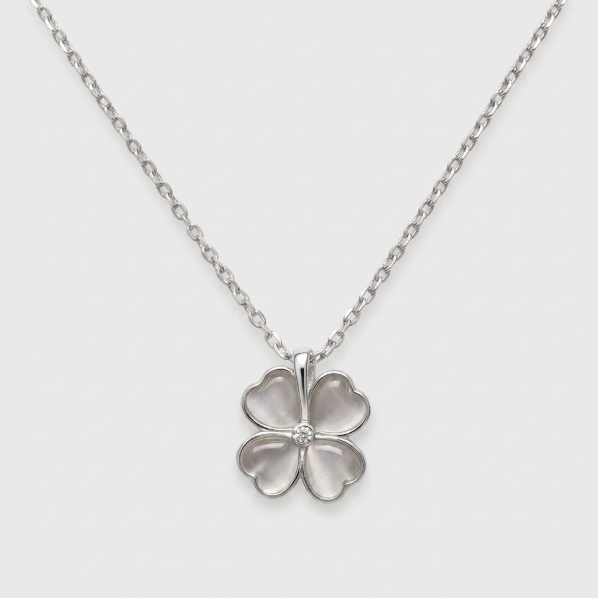 Silver Eternal Bloom Chain & Pendant - Image 1