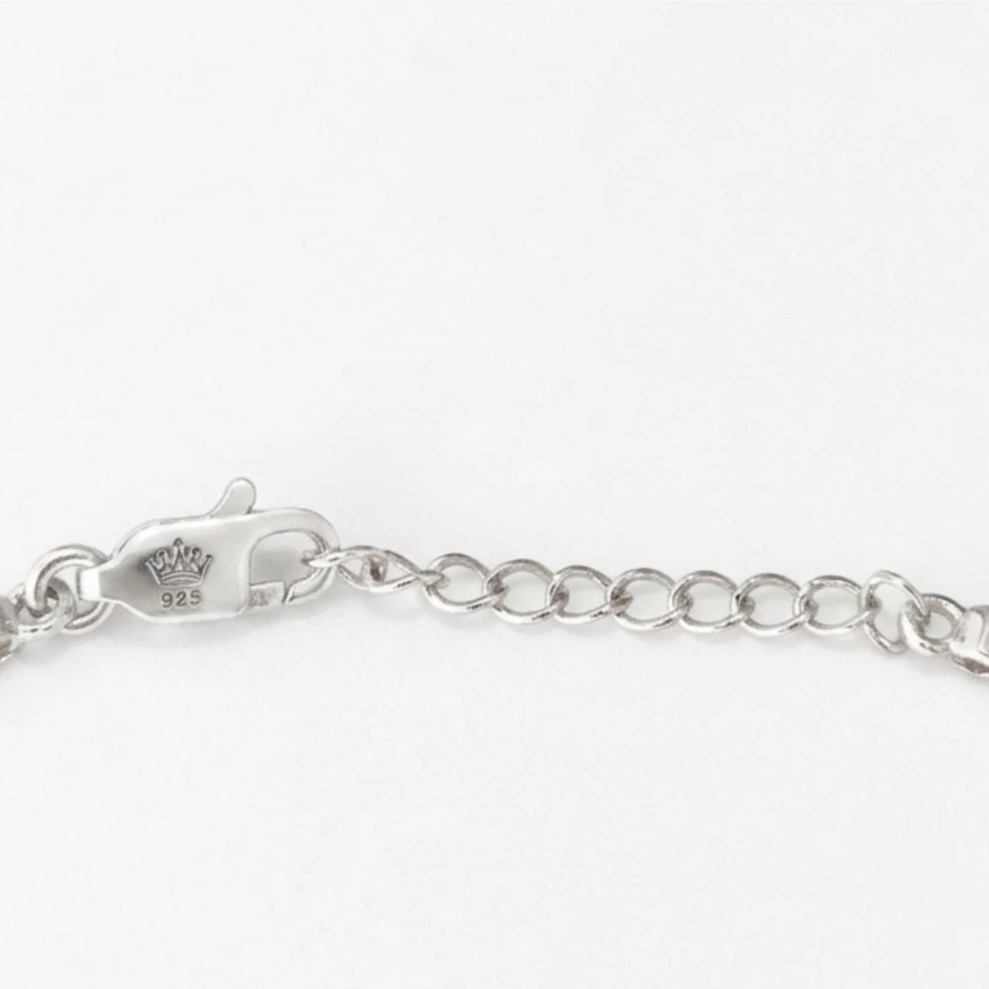 Silver Square Halo Sparkle Bracelet - Image 4