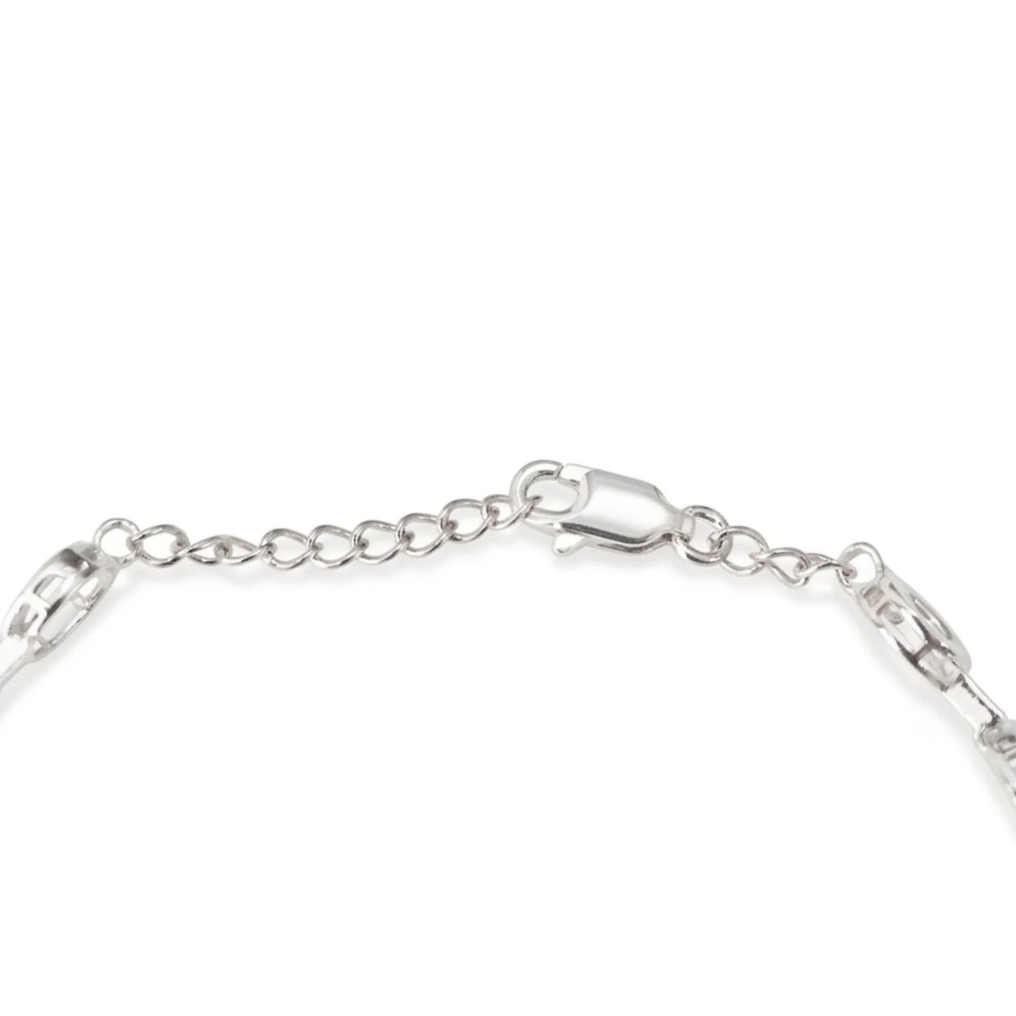Silver Royal Sapphire Elegance Bracelet - Image 4