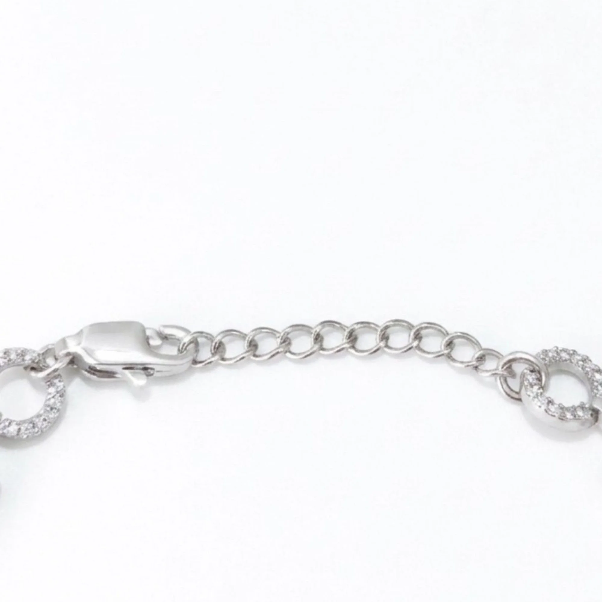 Silver Sapphire Pink Radiance Bracelet - Image 4