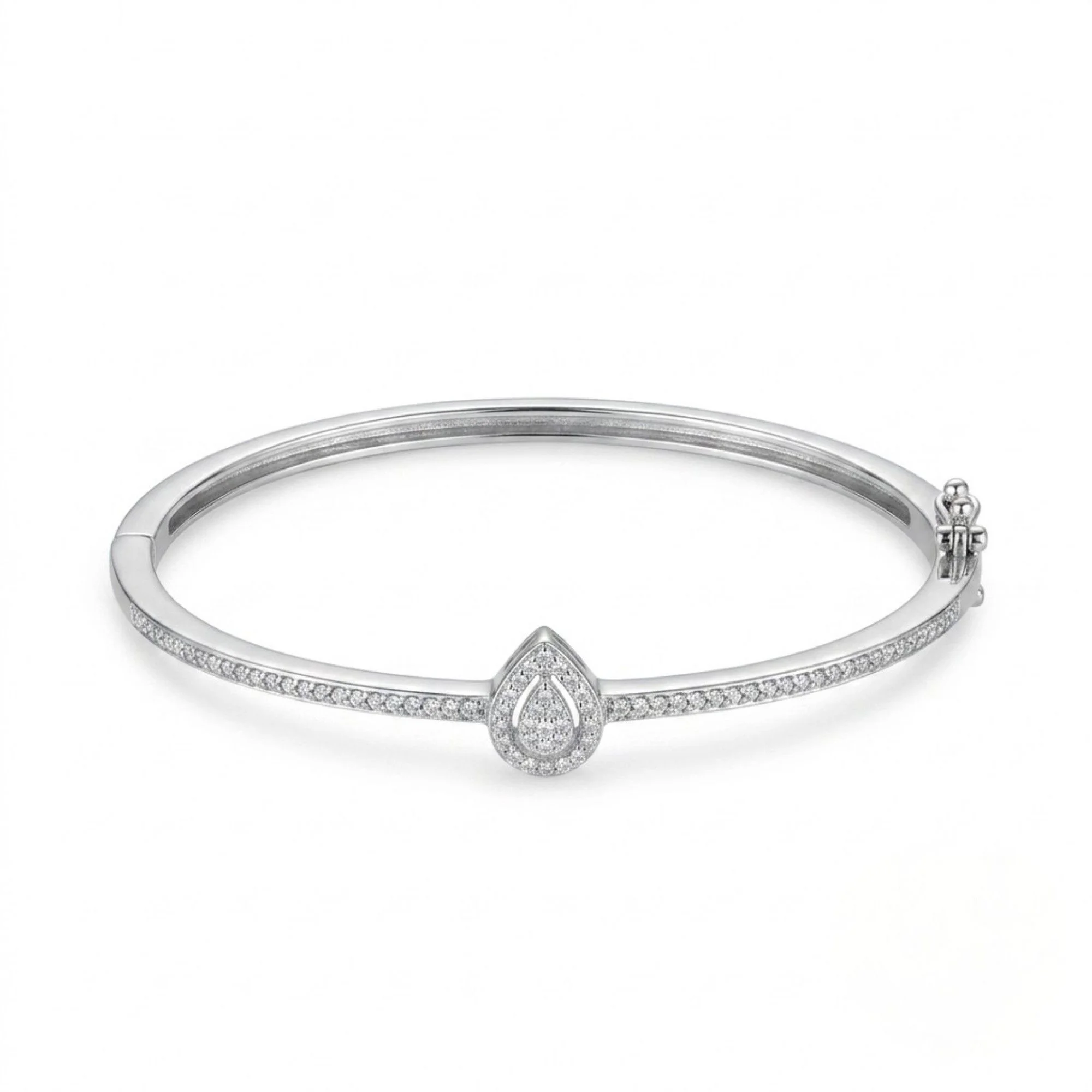 Silver Dewdrop Cluster Kada